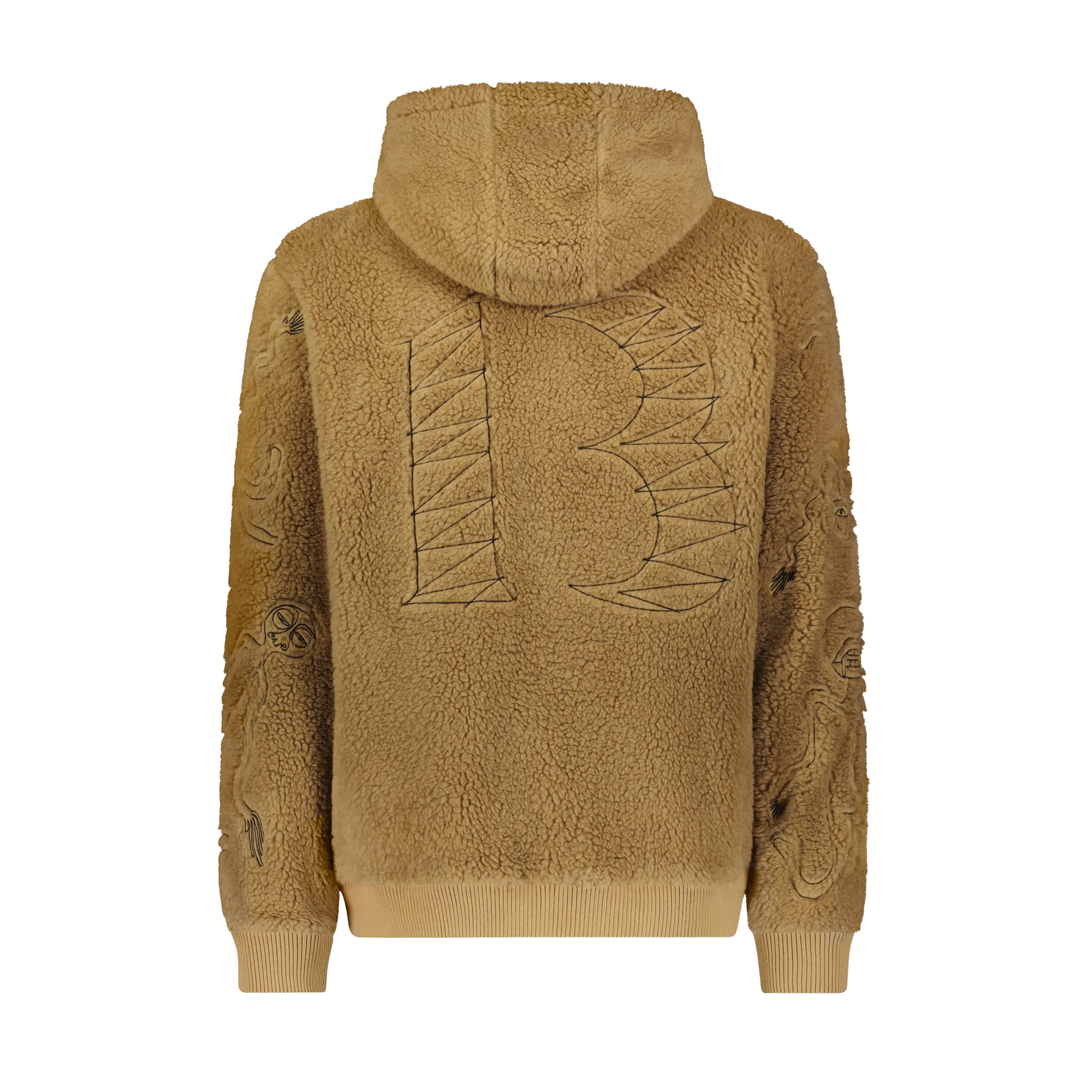 13 SHERPA ZIP UP HOODIE