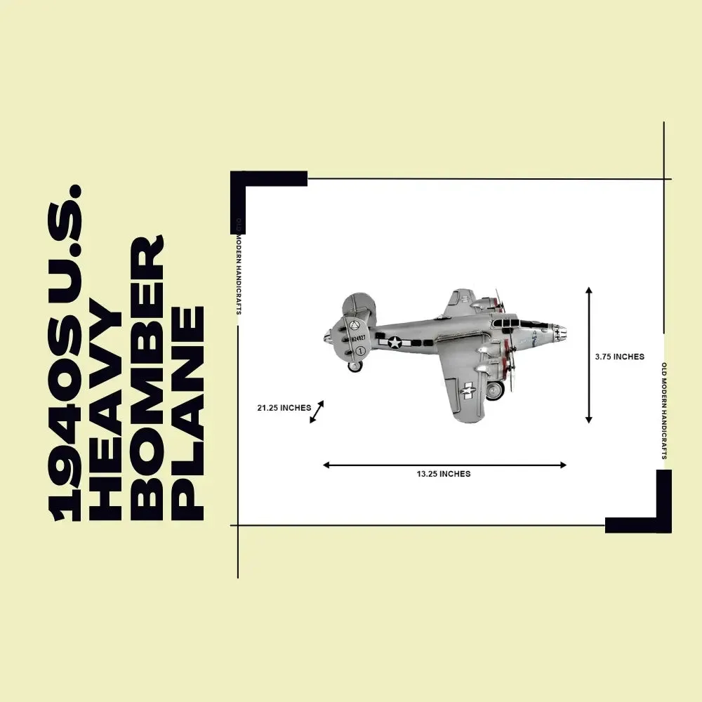 1940s U.S. Heavy Bomber Plane