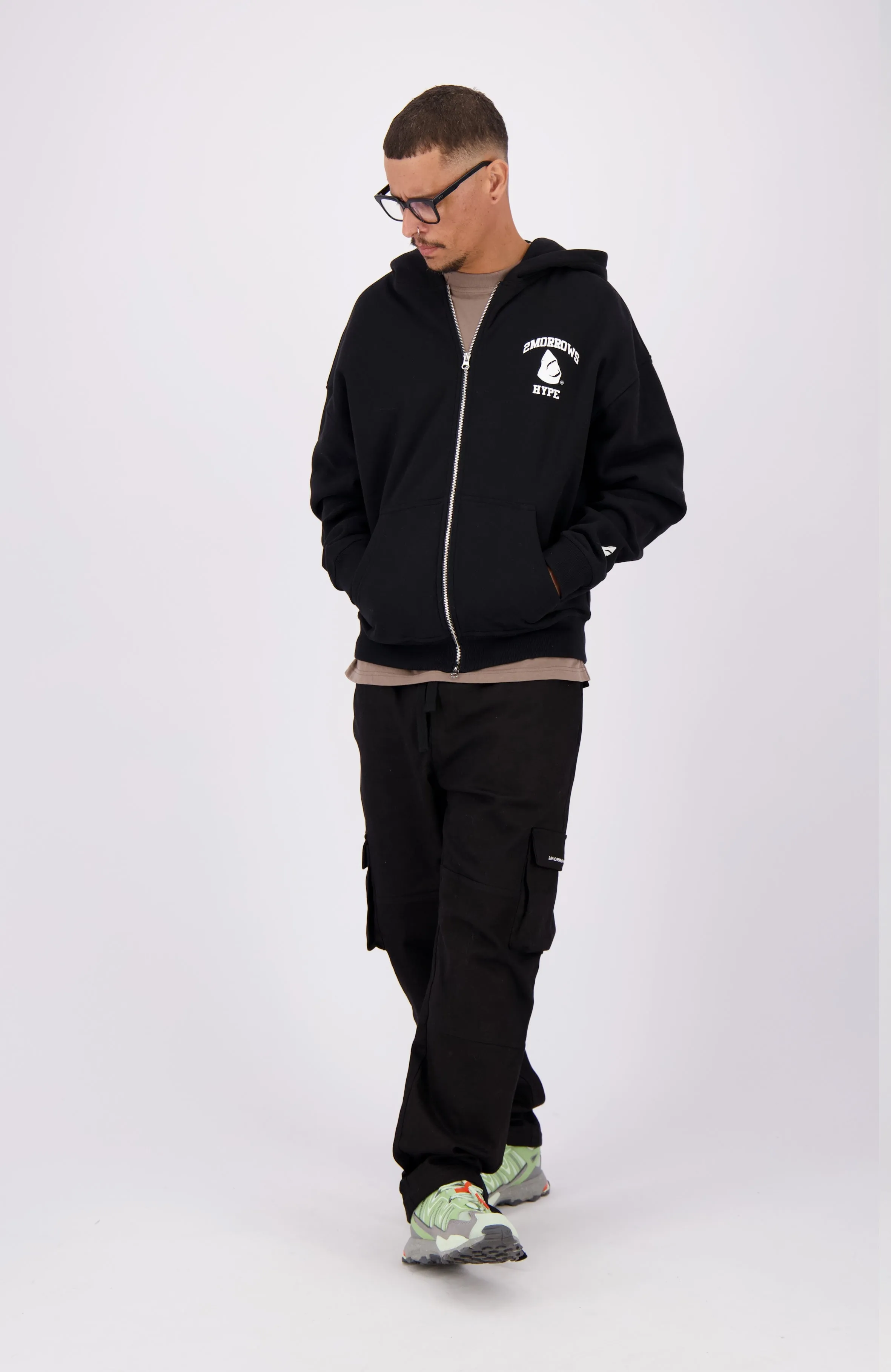 2Morrowshype Wave Zipped Hoodie