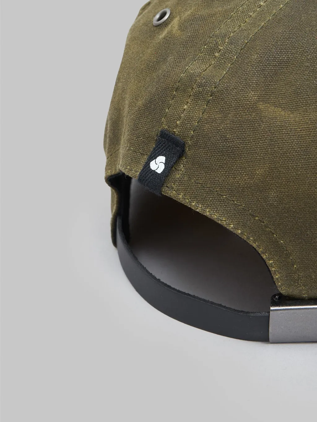 3sixteen Waxed Canvas Baseball Cap Olive