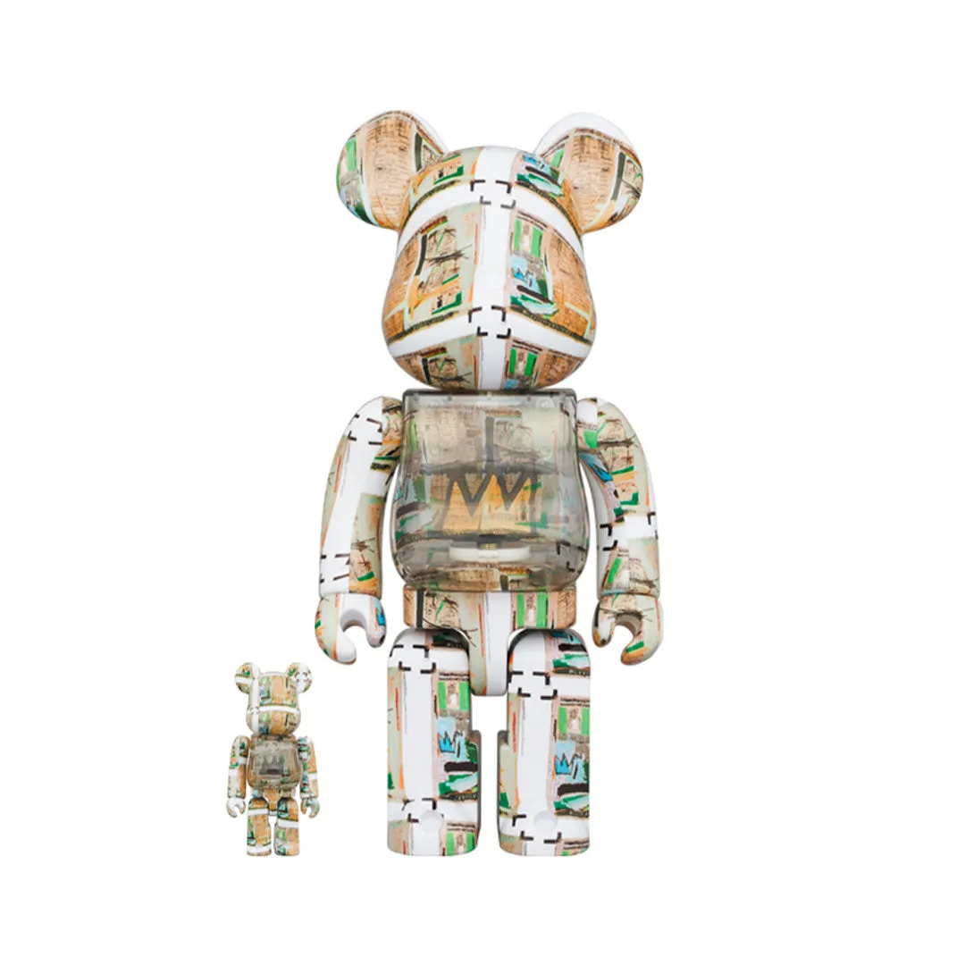 400%   100% Bearbrick Jean-Michel Basquiat - King Pleasure