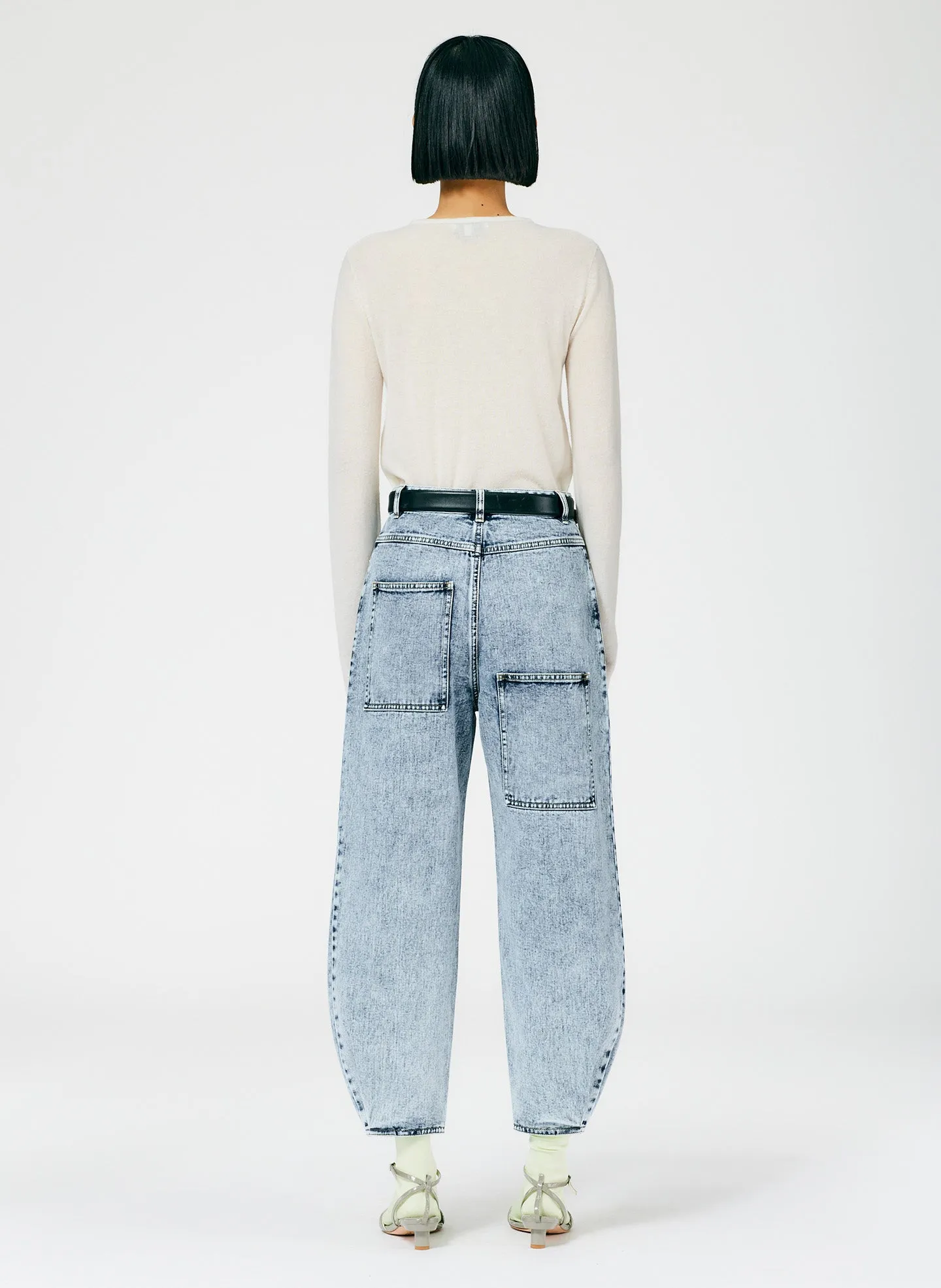 Acid Wash Denim High Waisted Quinn Jean