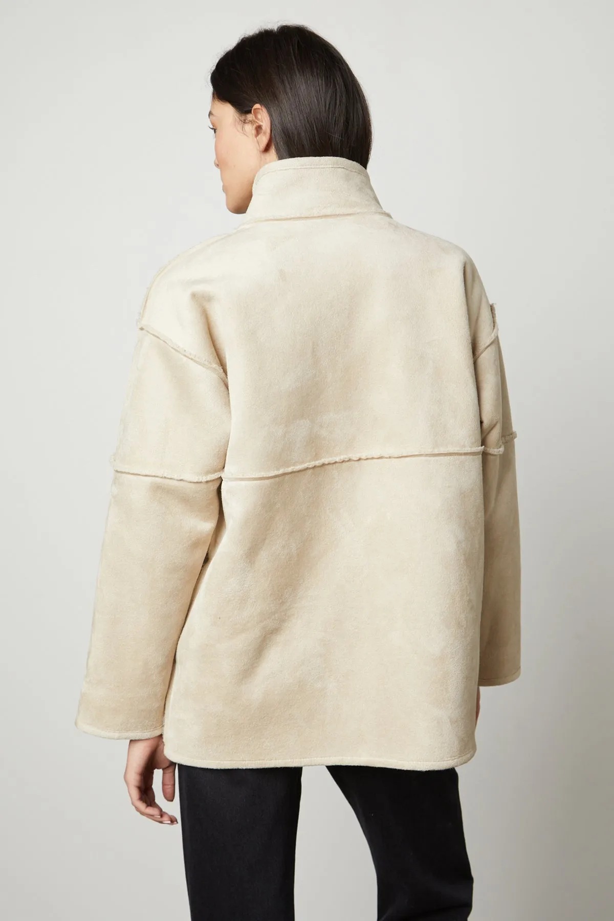 ALBANY LUX SHERPA REVERSIBLE JACKET