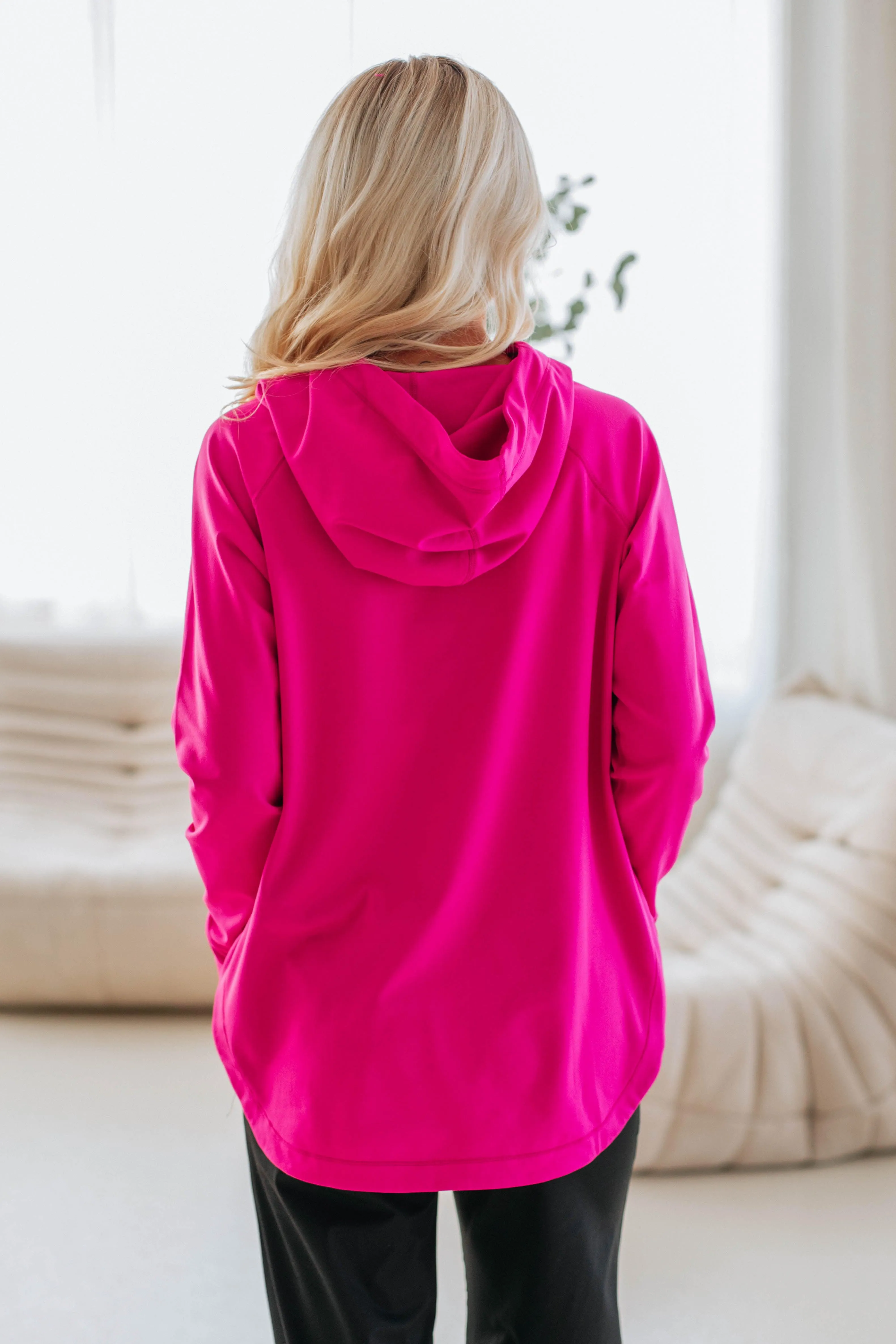 Alice Active Hoodie - Fuchsia