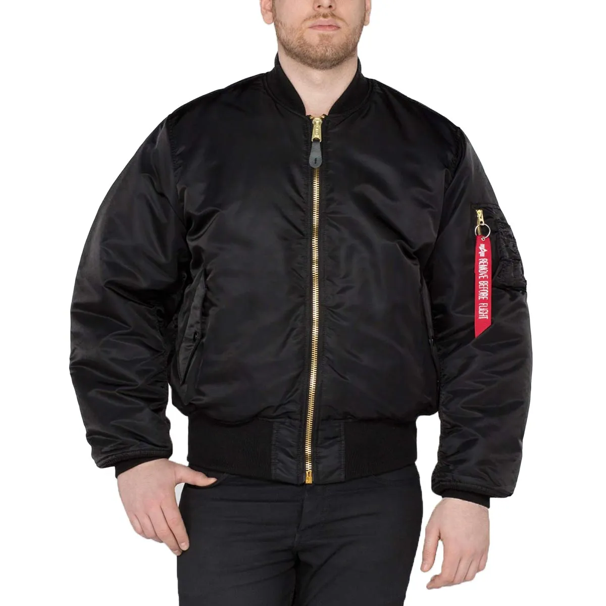 Alpha Industries MA-1 Bomber Flight Jacket Black