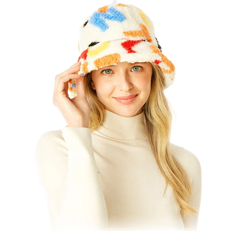 Alphabet Sherpa Bucket Hat