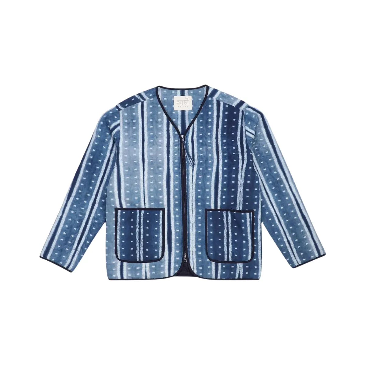 Amar Jackets Shibori13 Indigo