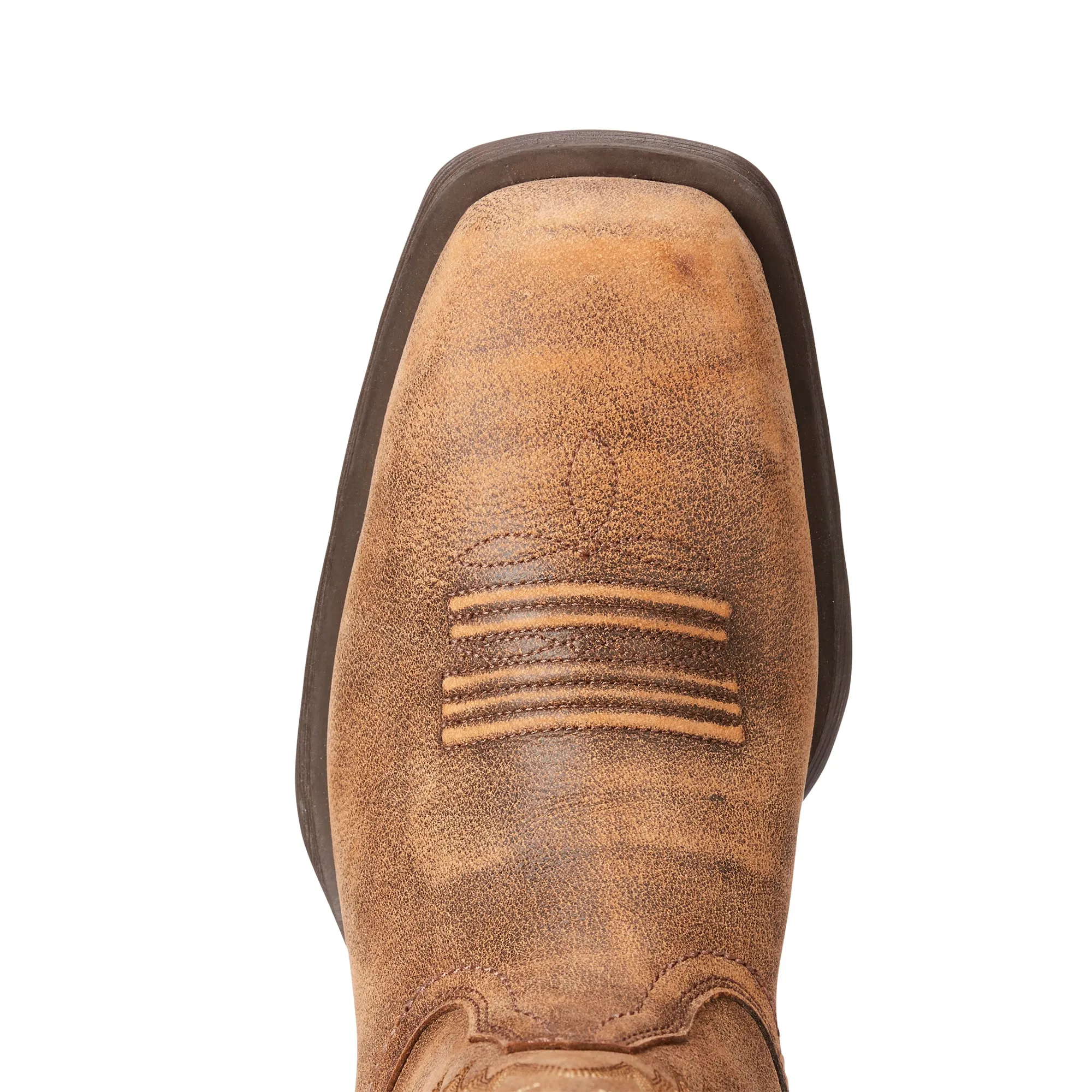 'Ariat' Men's 12" Western Rambler Square Toe - Brown / Bomber