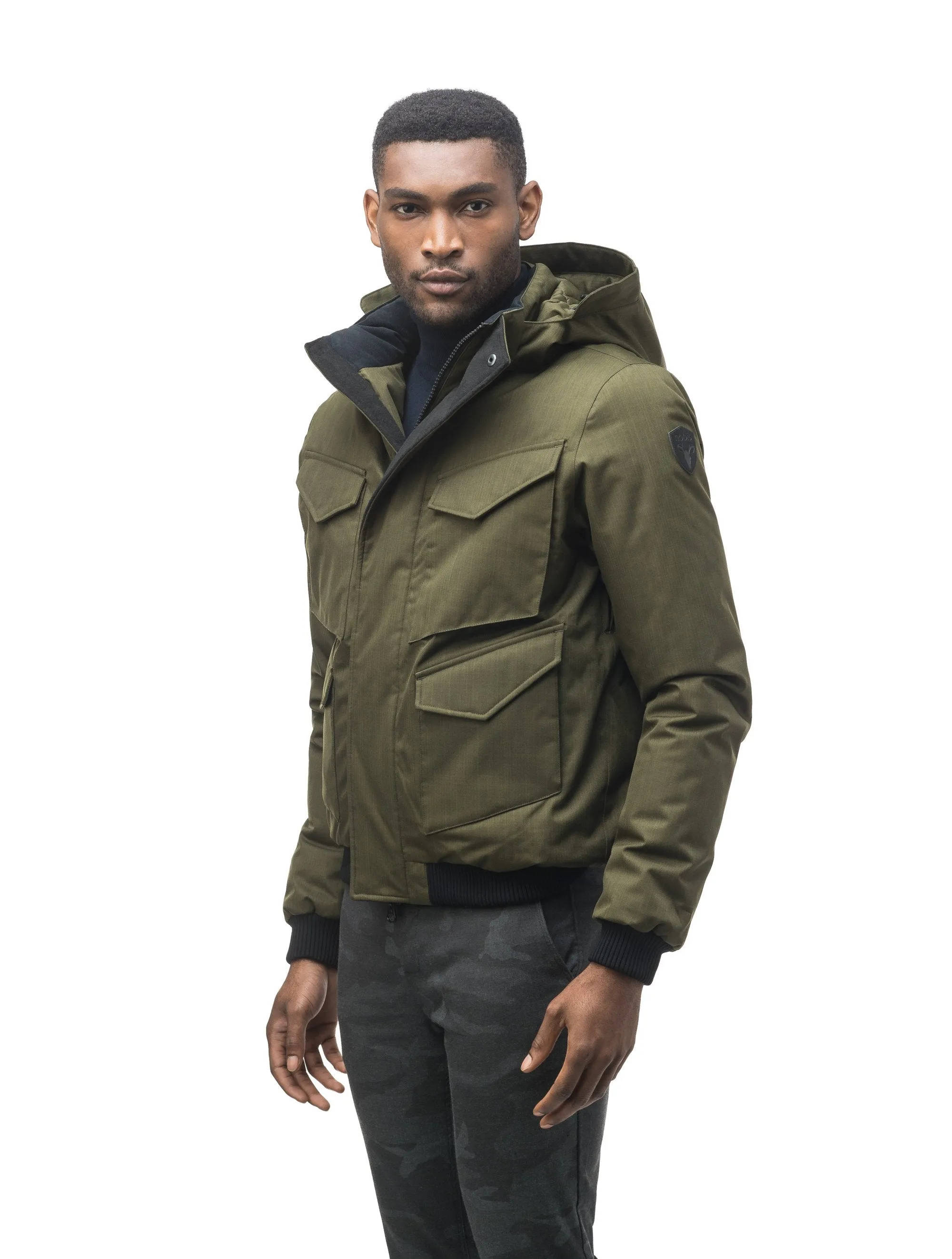 Ash Mens Multi-Pocket Bomber