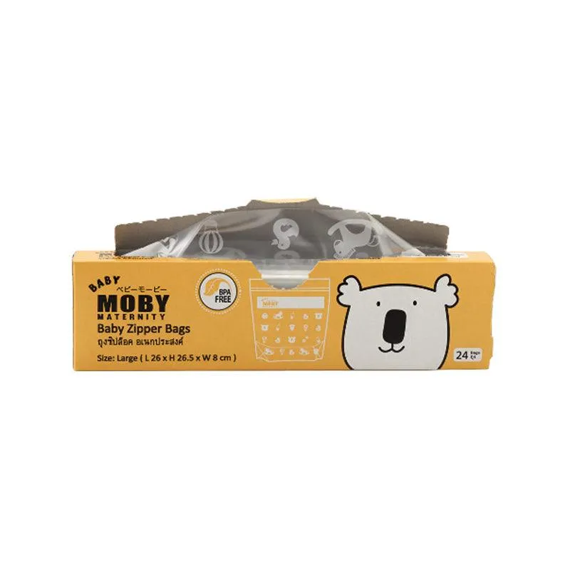 Baby Moby Large Zipper Bag