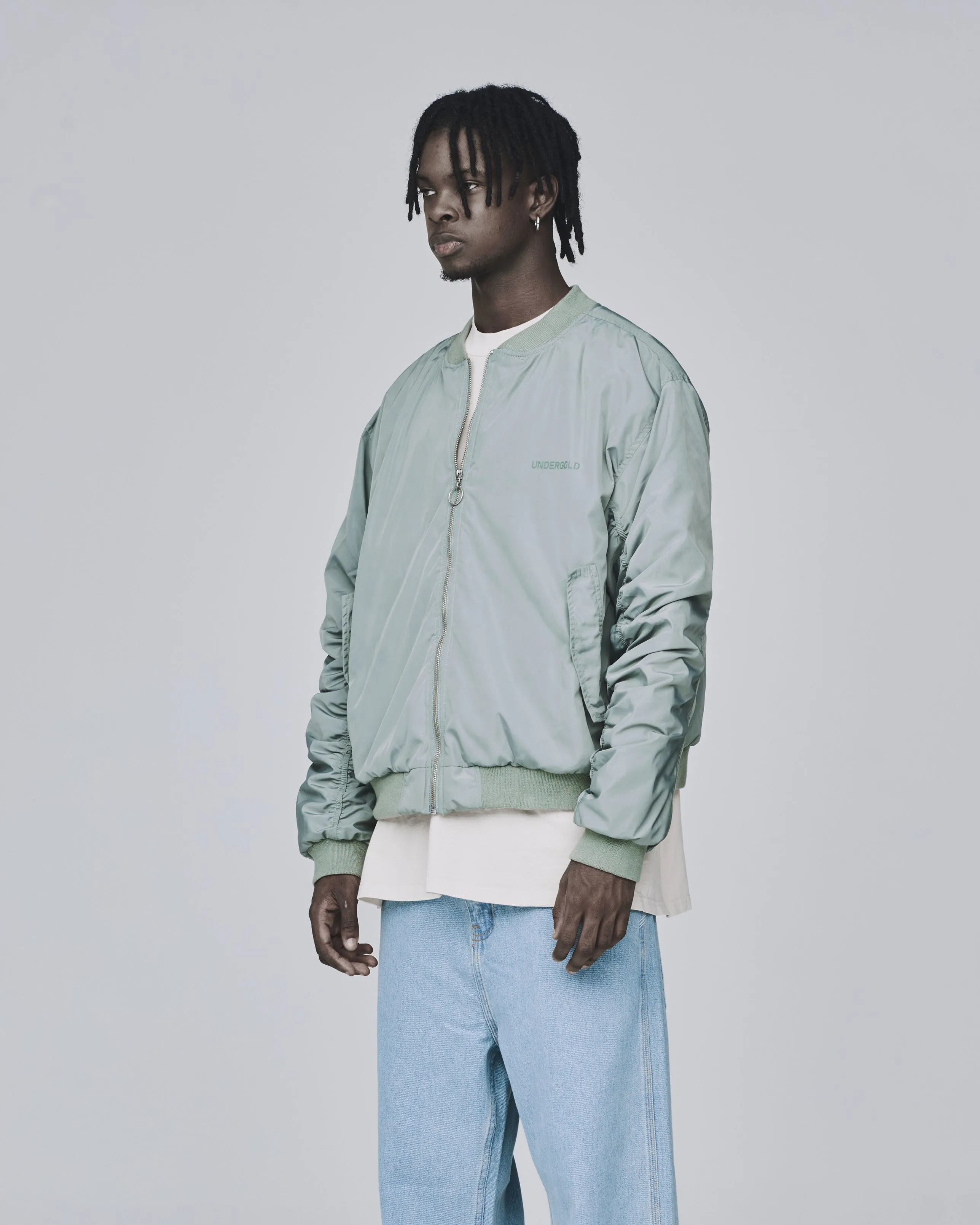 Basics Bomber Jacket Green