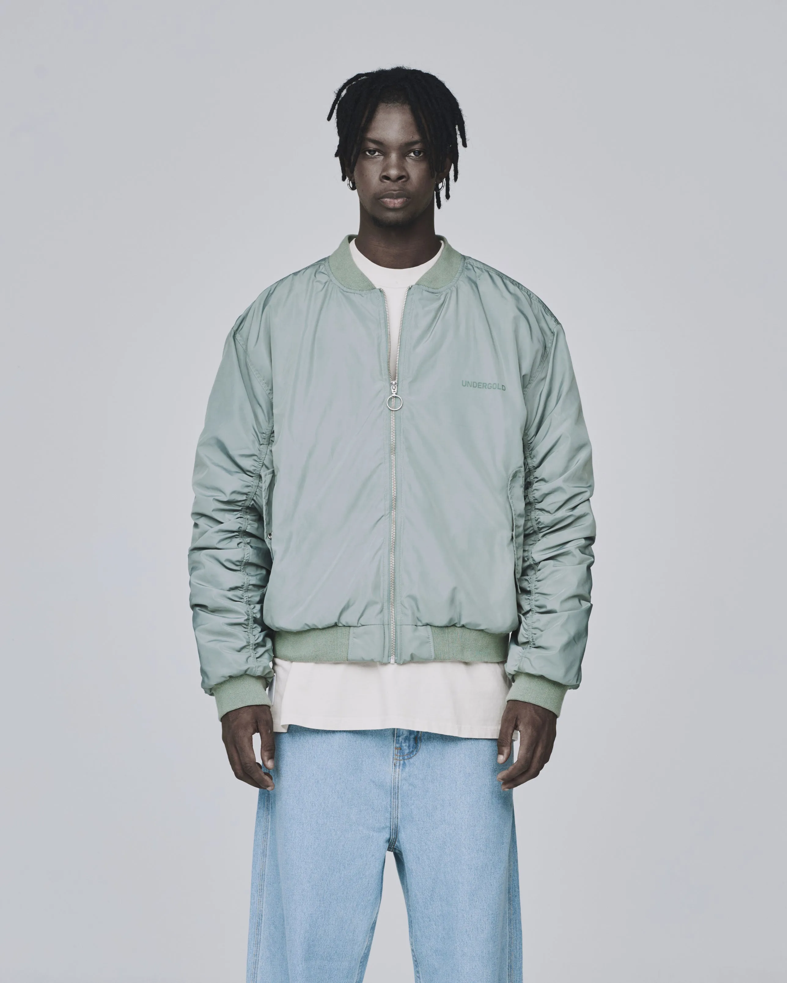 Basics Bomber Jacket Green