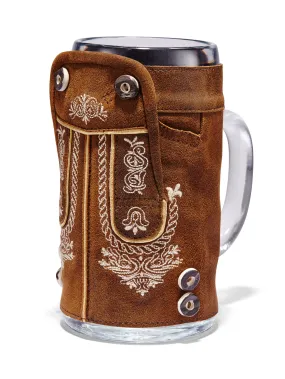 Beige Jacket Beer Stein