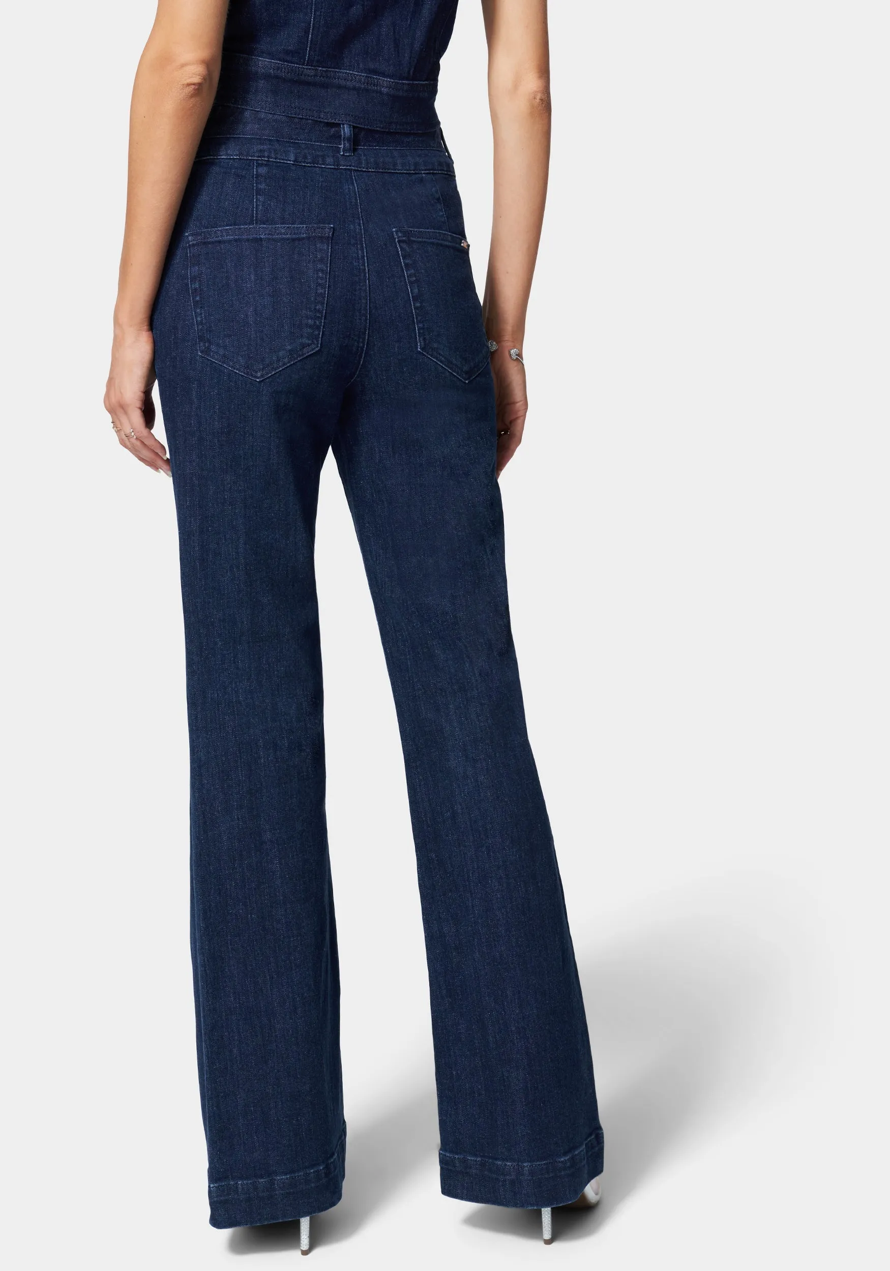 Belted Wide Leg Jean