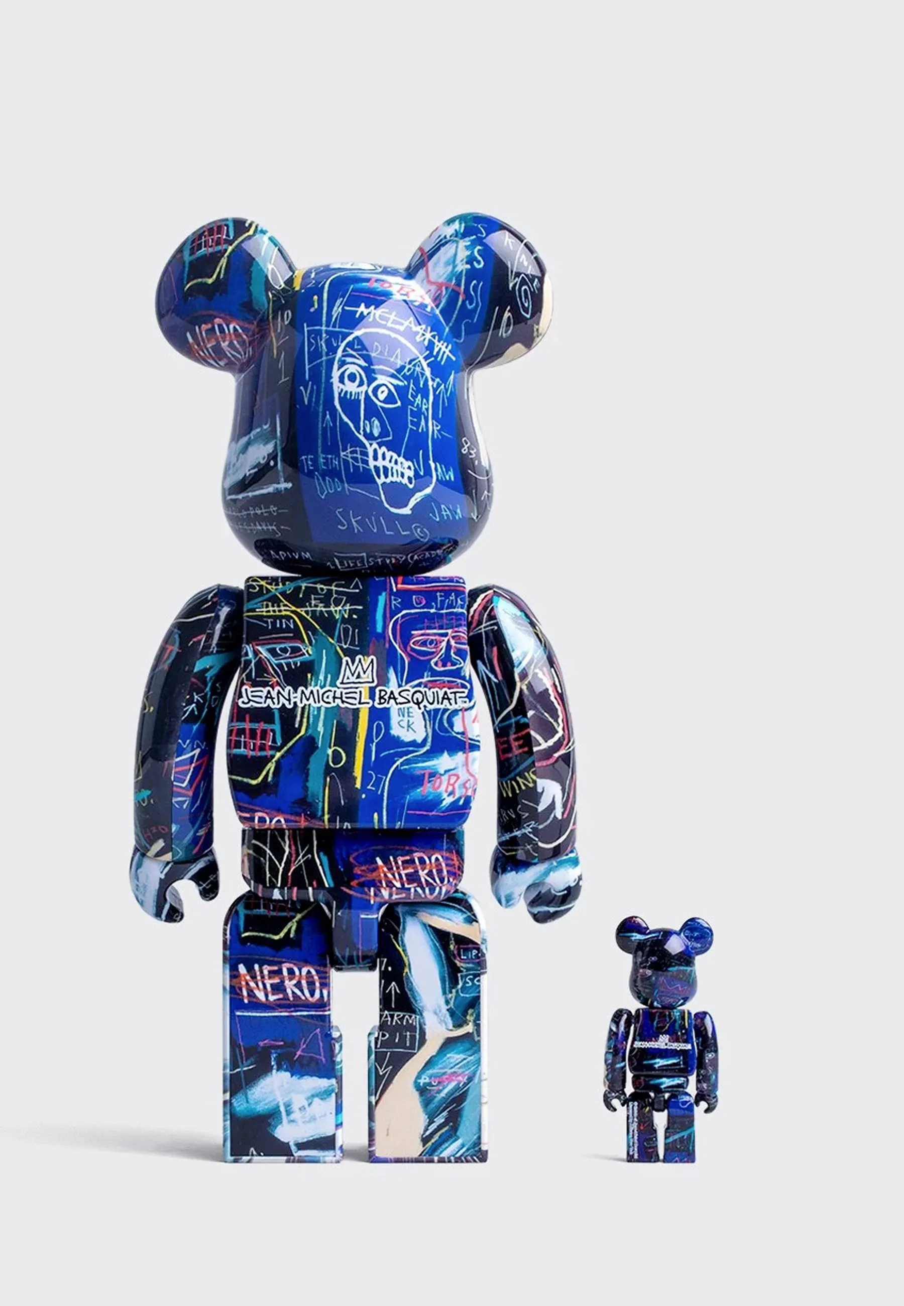 Be@rbrick Jean Michel Basquiat #7 100%   400% Set