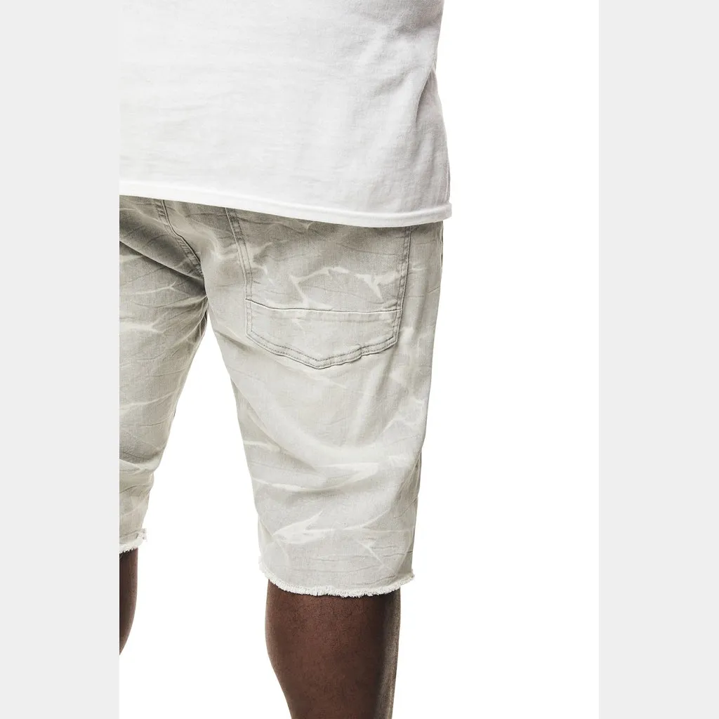 Big and Tall - Essential Jean Shorts - Cloud Grey