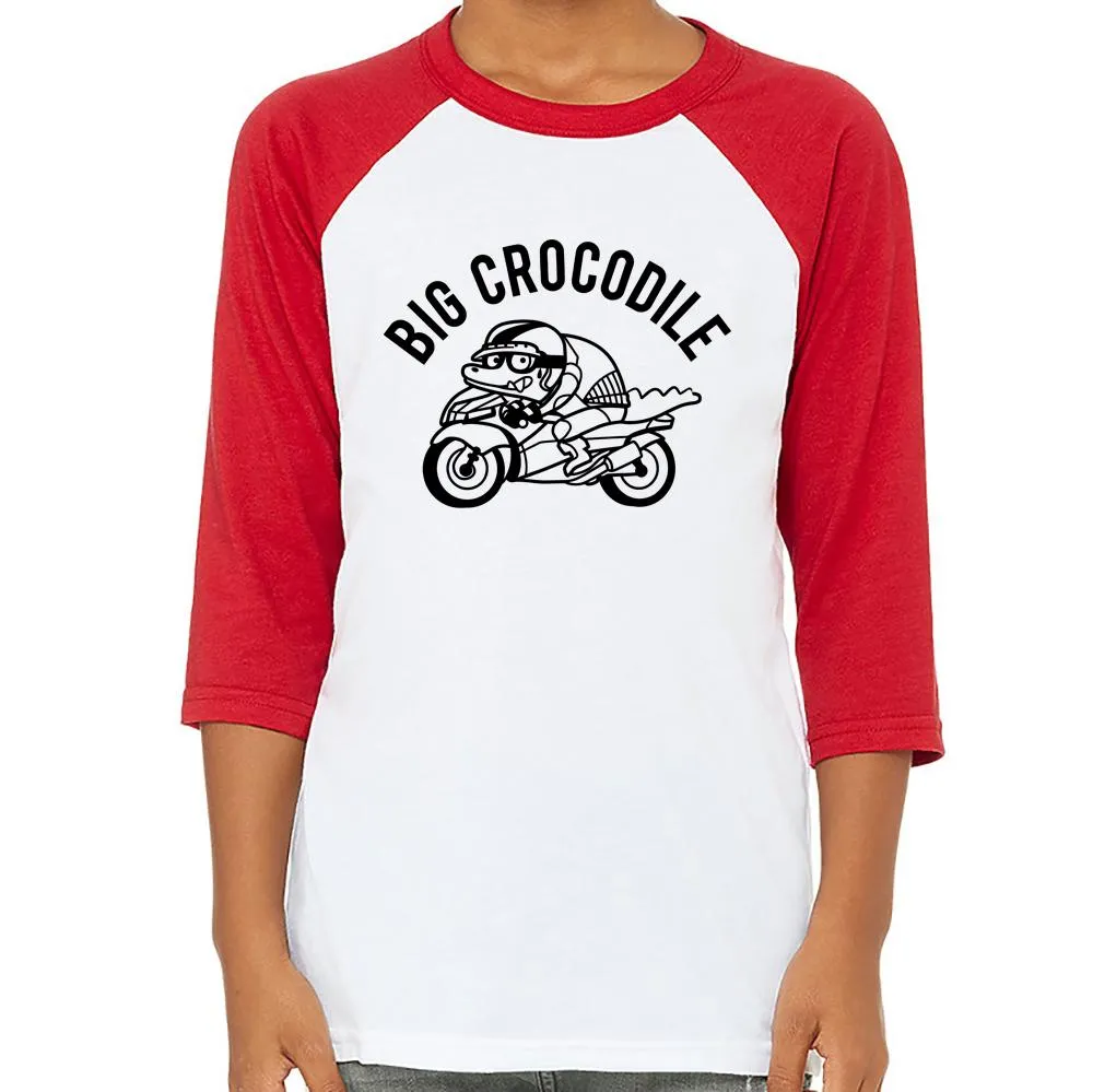 Biker Children's Baseball Top