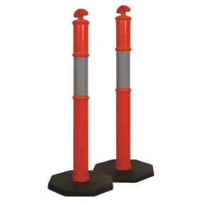 Bollard Stem Only Orange