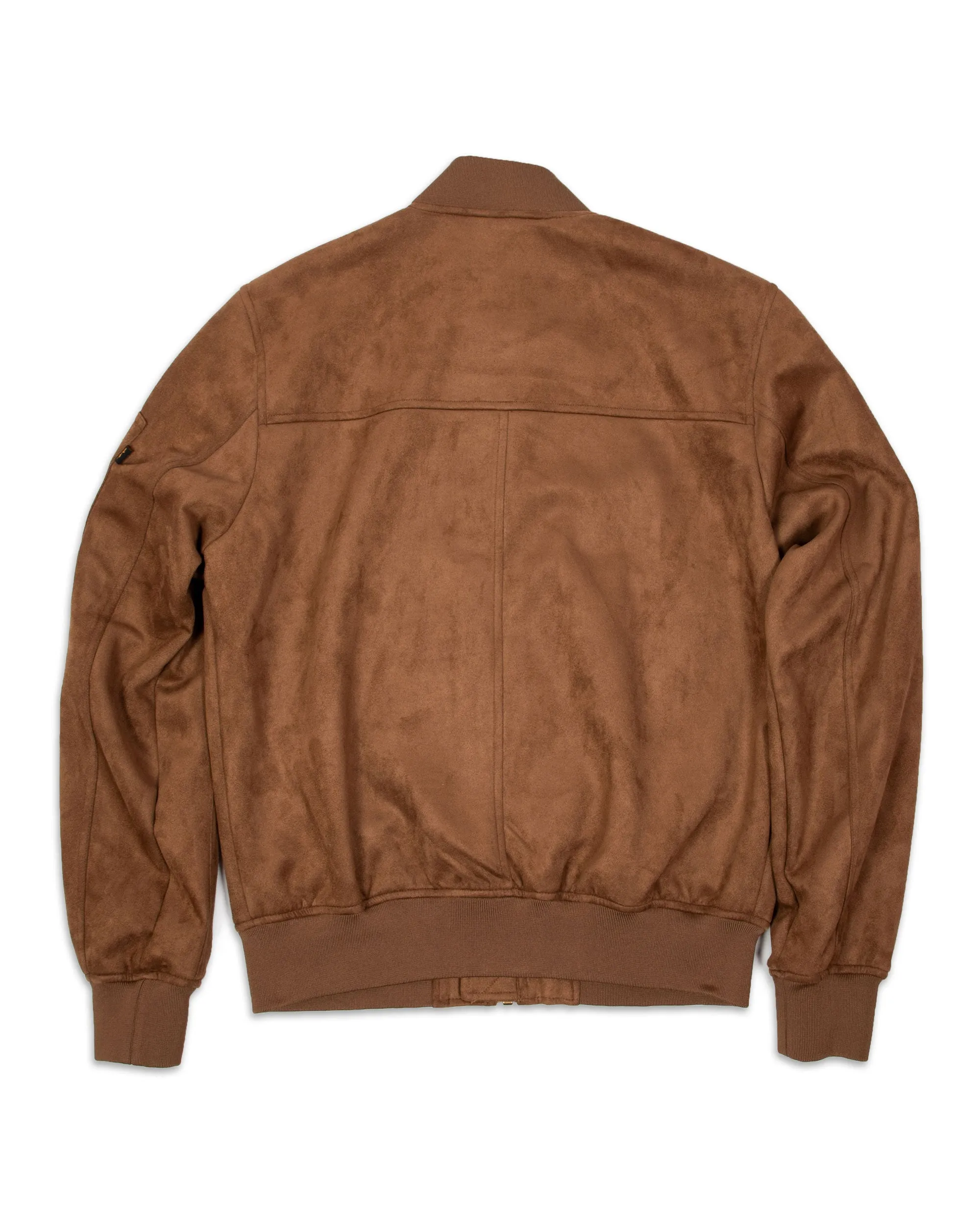 Bomber Uomo Alpha Industries MA-1 VF Vegan Suede Marrone