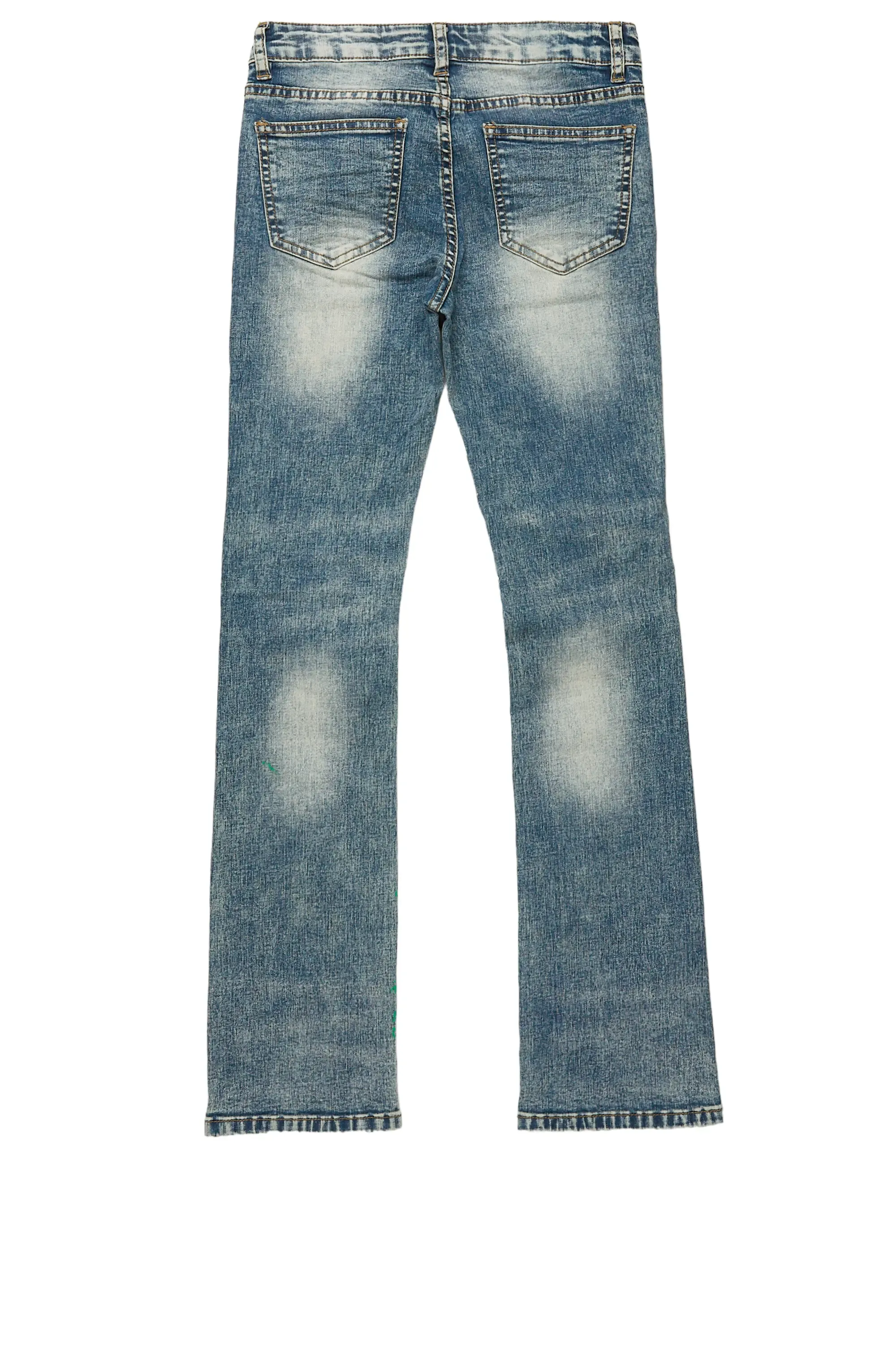 Boys Flavio Vinatge Painter Stacked Flare Jean