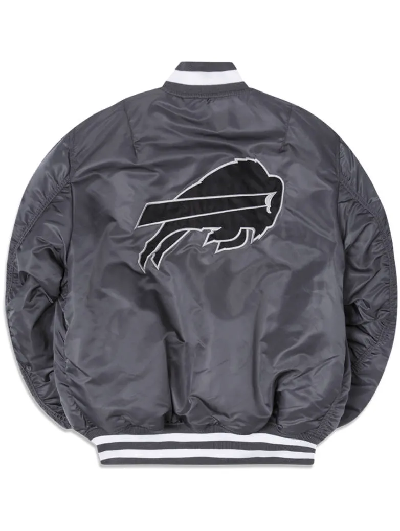 BUFFALO BILLS X ALPHA X NEW ERA MA-1 BOMBER JACKET