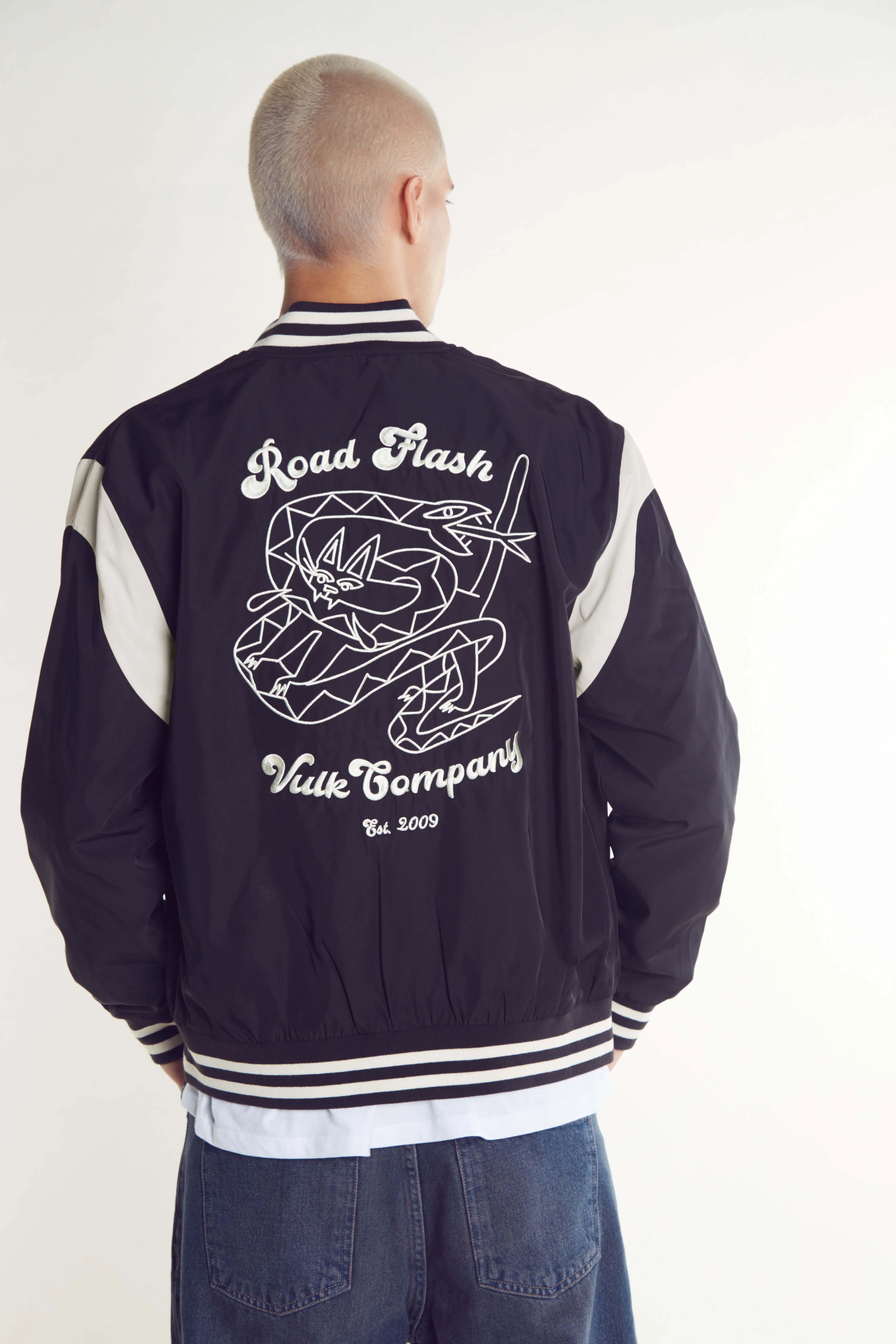 Campera Abrigo Vulk Road Bomber Jacket* Black