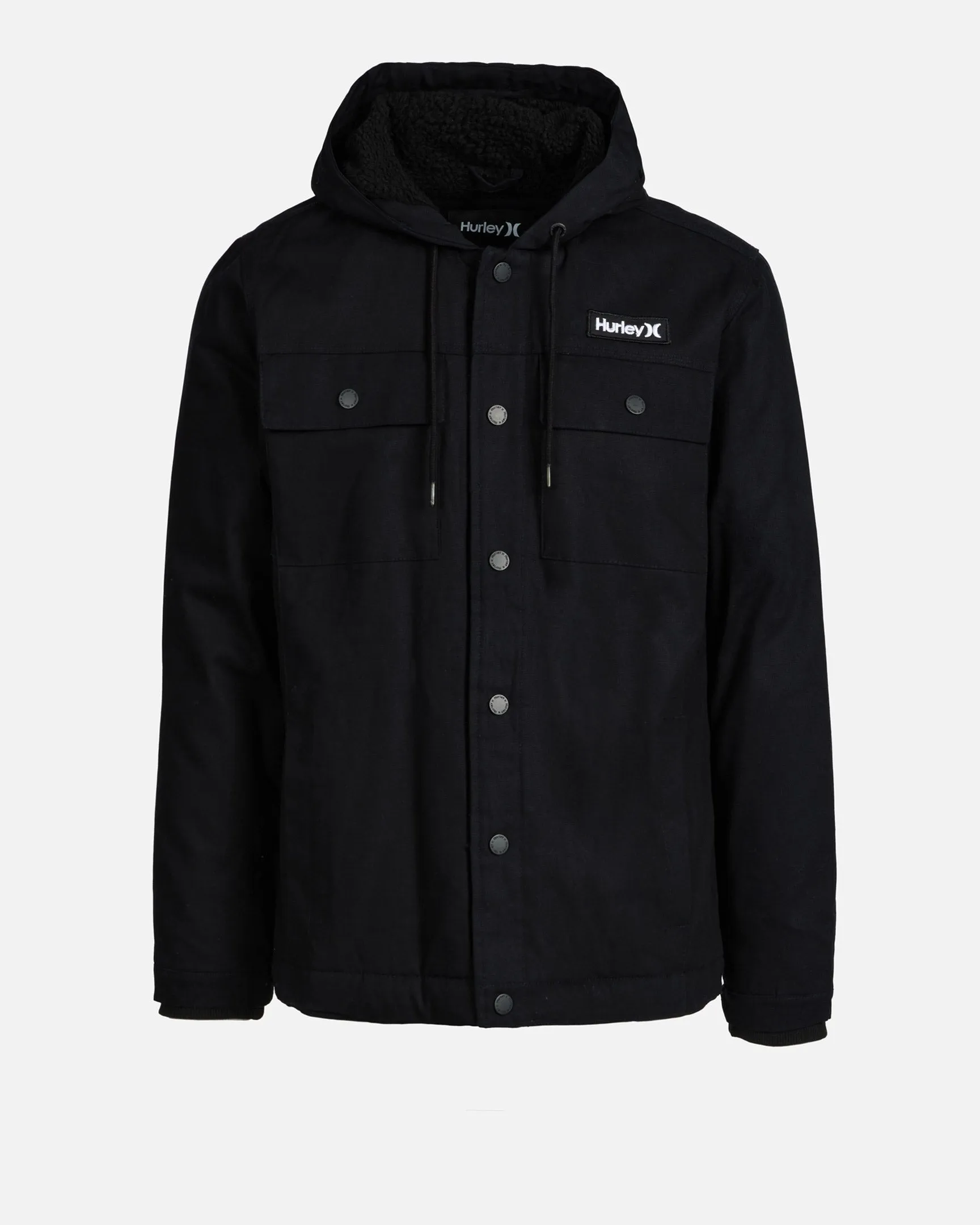 Charger Sherpa Lined Hooded Jacket