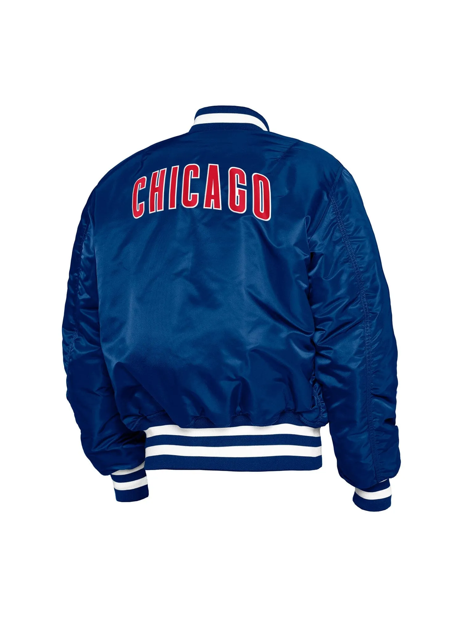 CHICAGO CUBS X ALPHA X NEW ERA MA-1 BOMBER JACKET