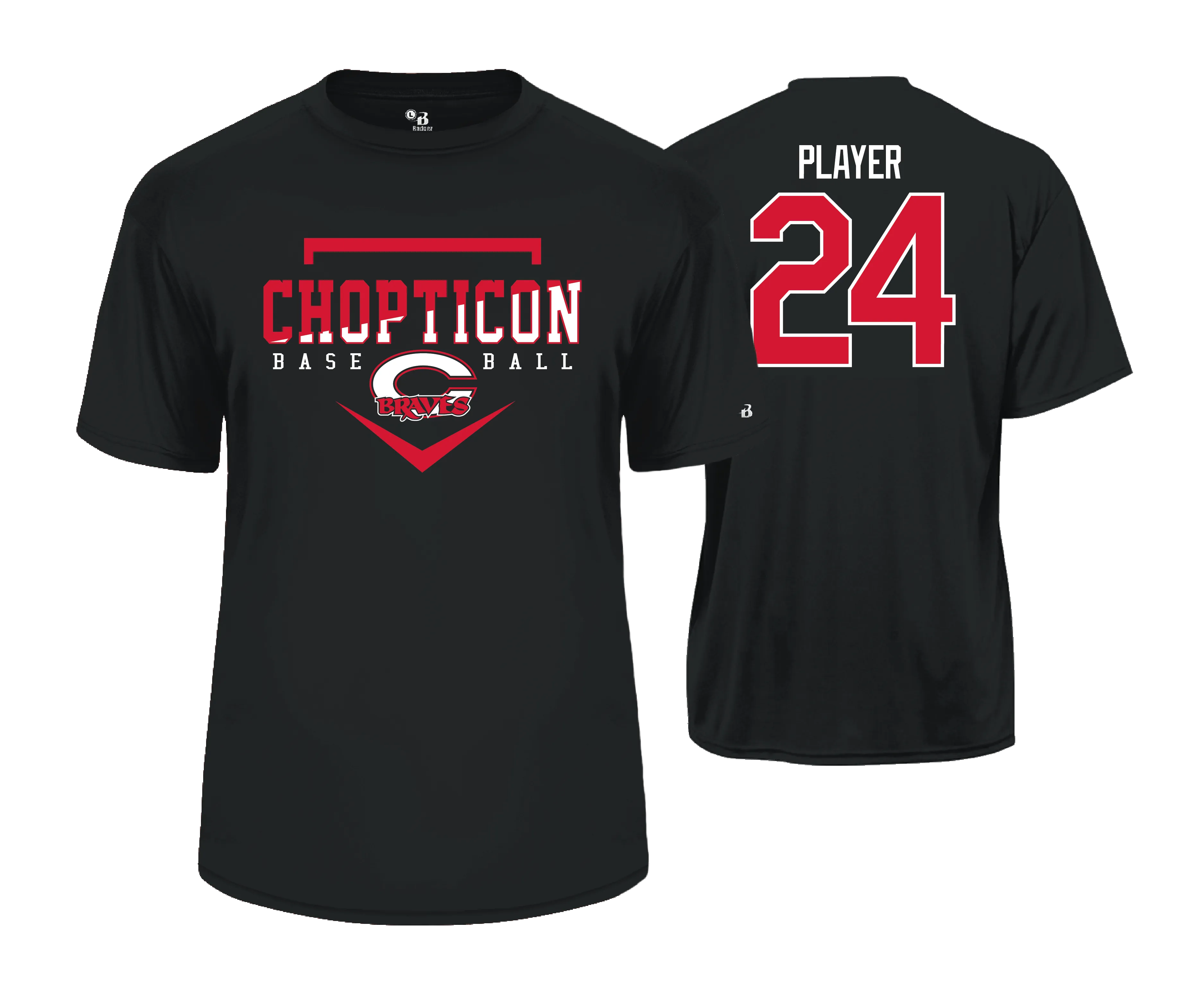 Chopticon Braves Baseball - Performance Tee SS