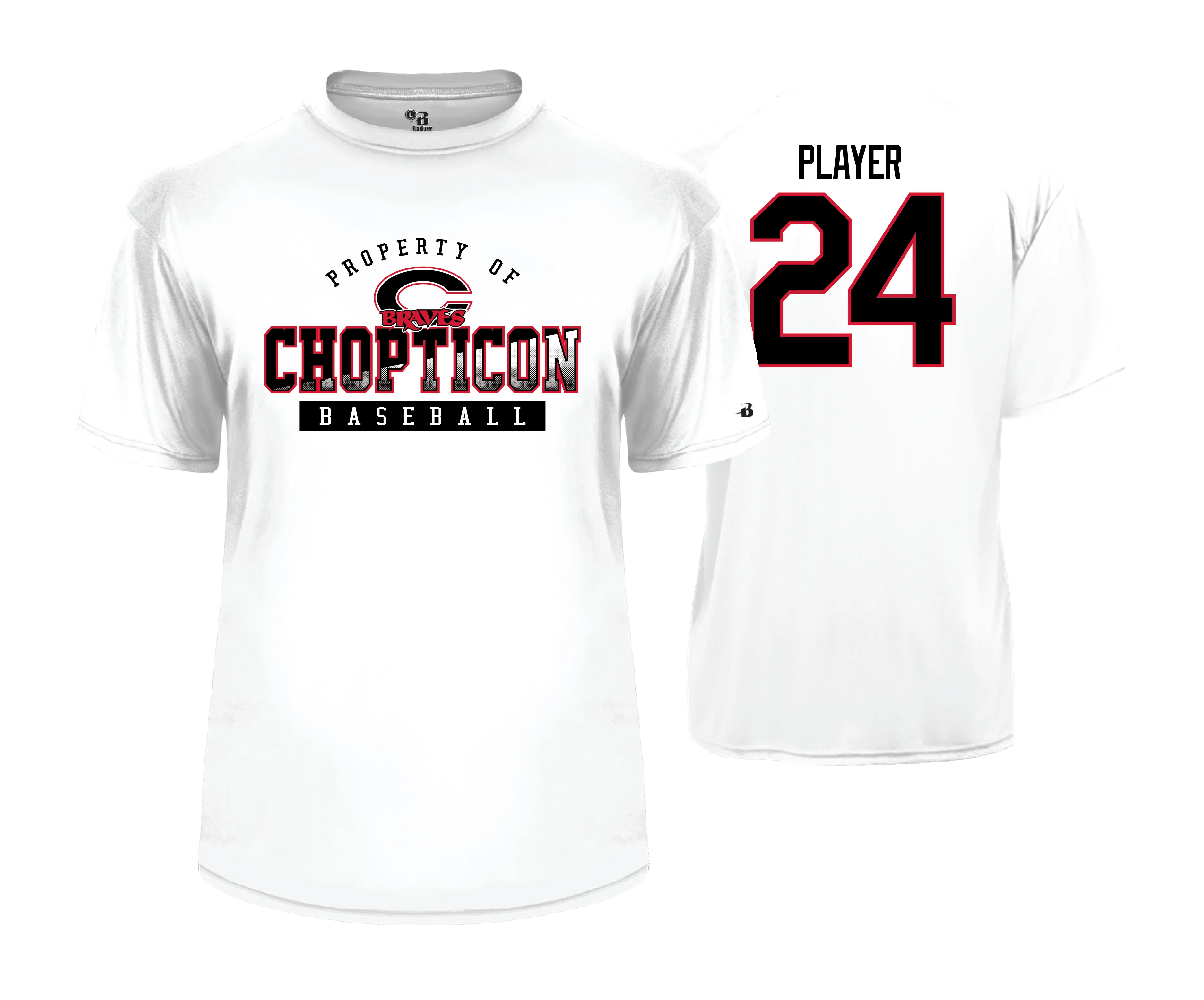 Chopticon Braves Baseball - Performance Tee SS