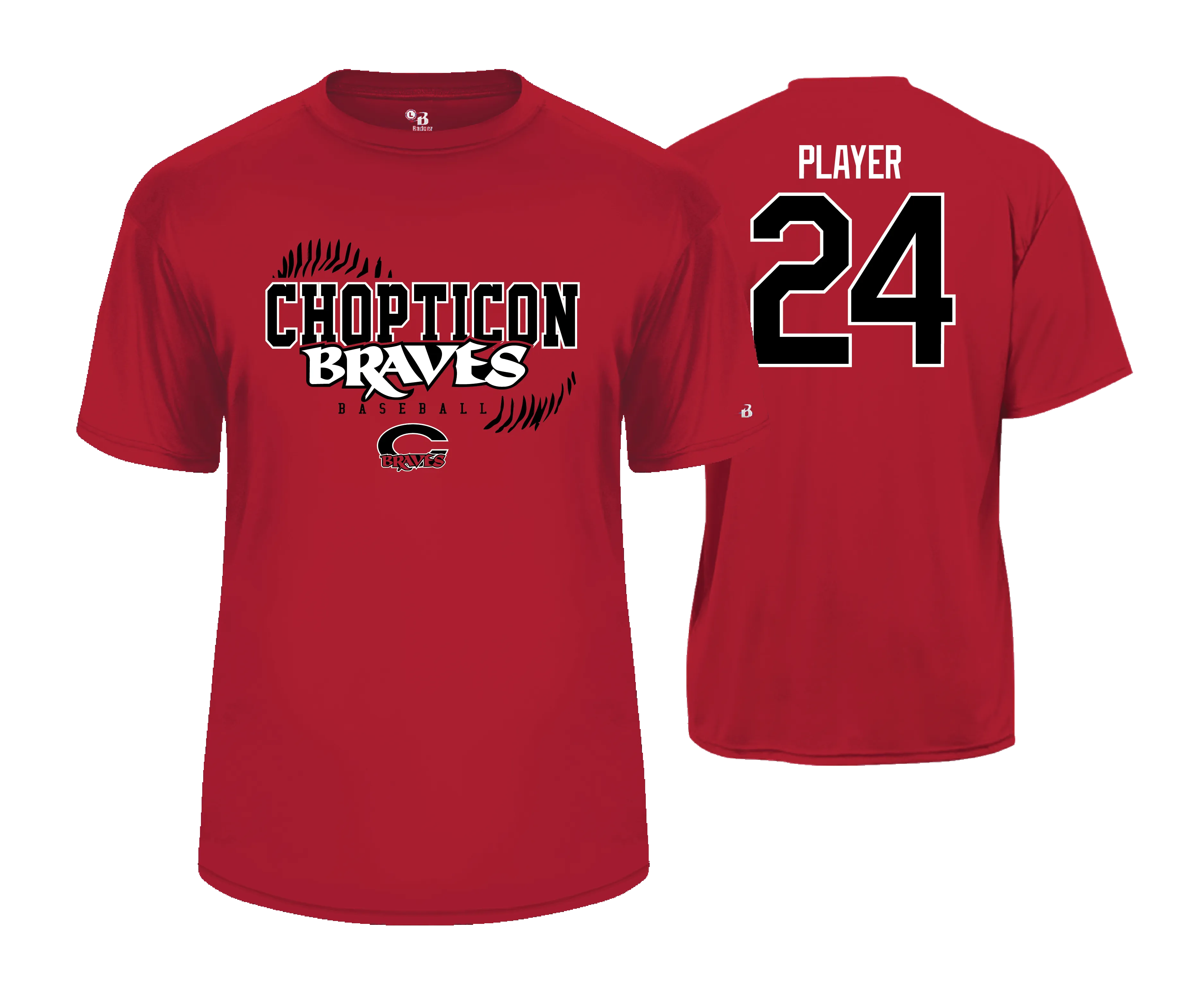 Chopticon Braves Baseball - Performance Tee SS