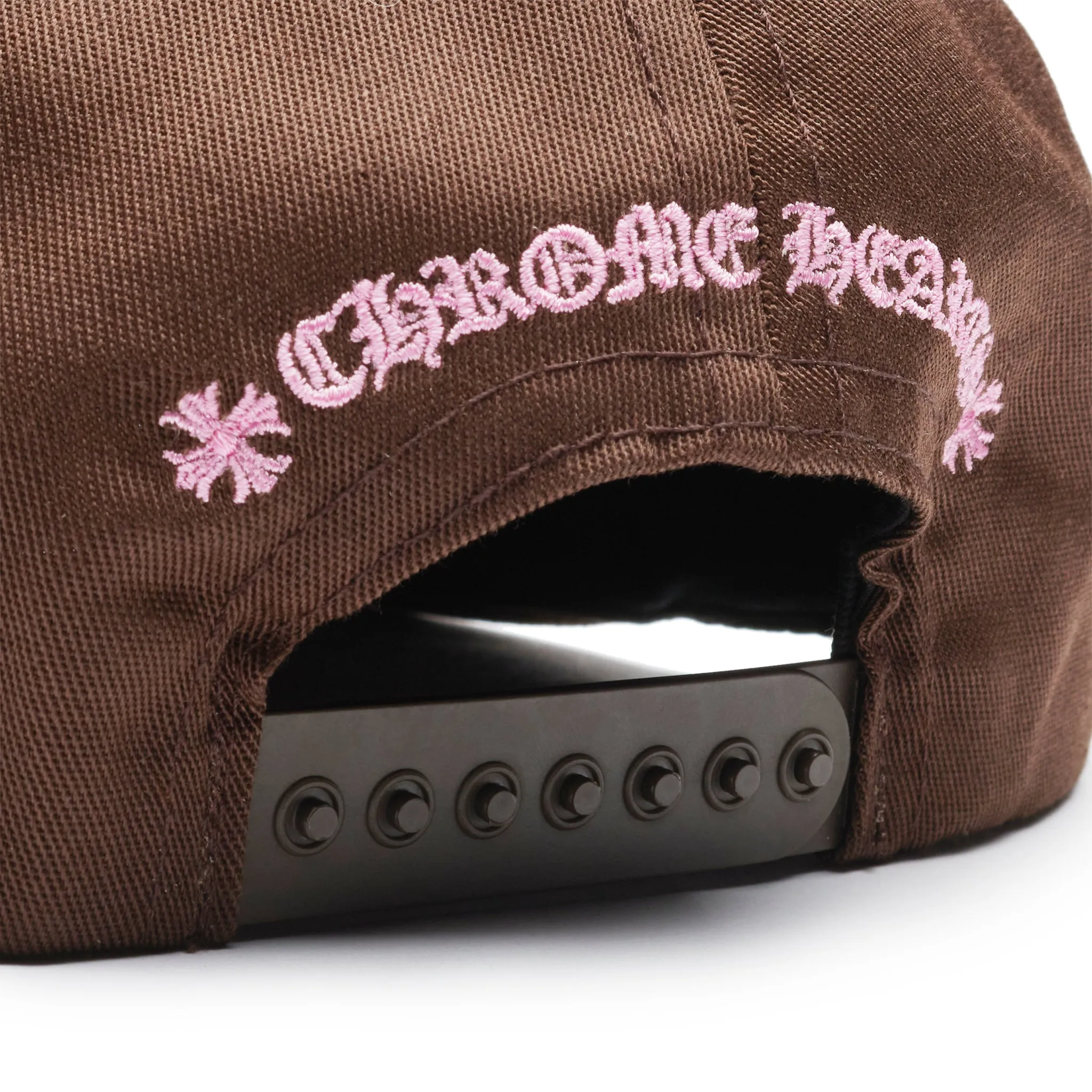 Chrome Hearts CH Brown Pink Baseball Cap