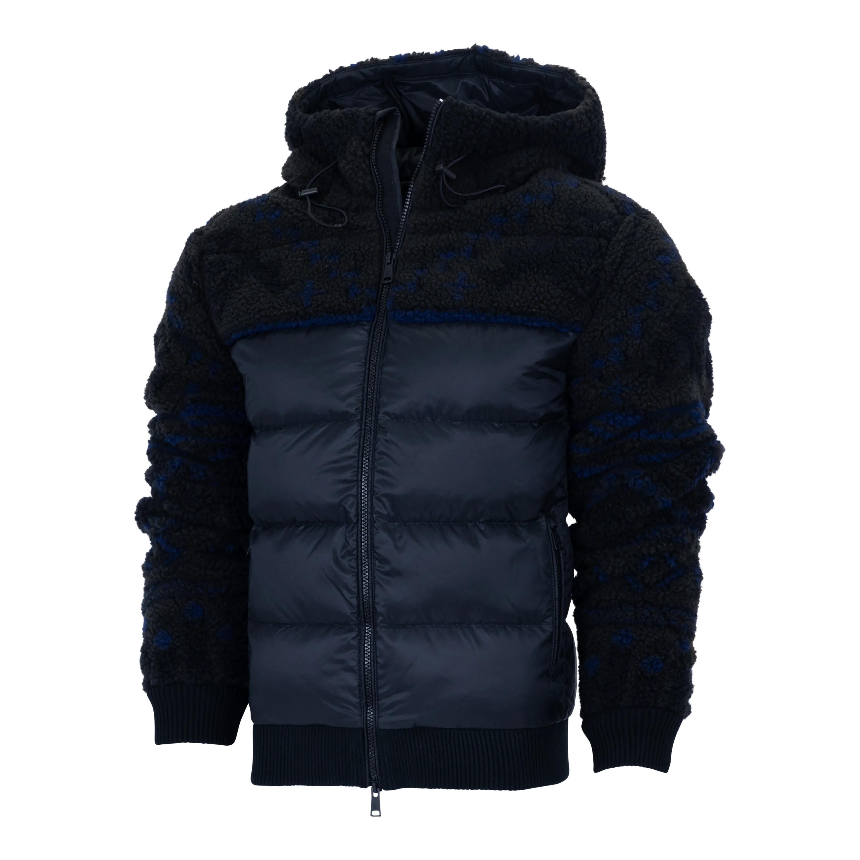 Cody Sherpa Hybrid Hooded Jacket