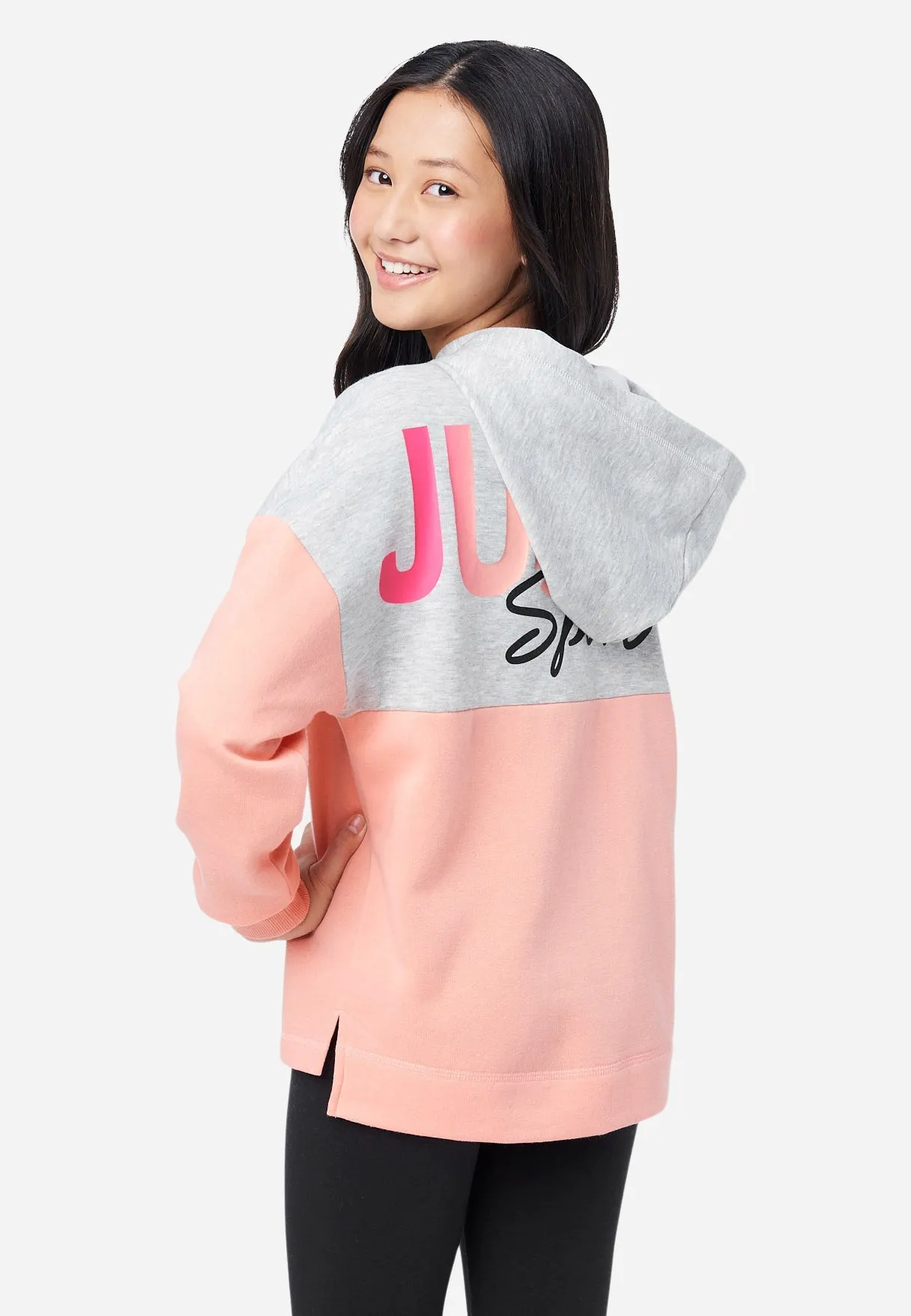 Color Block Justice Hoodie