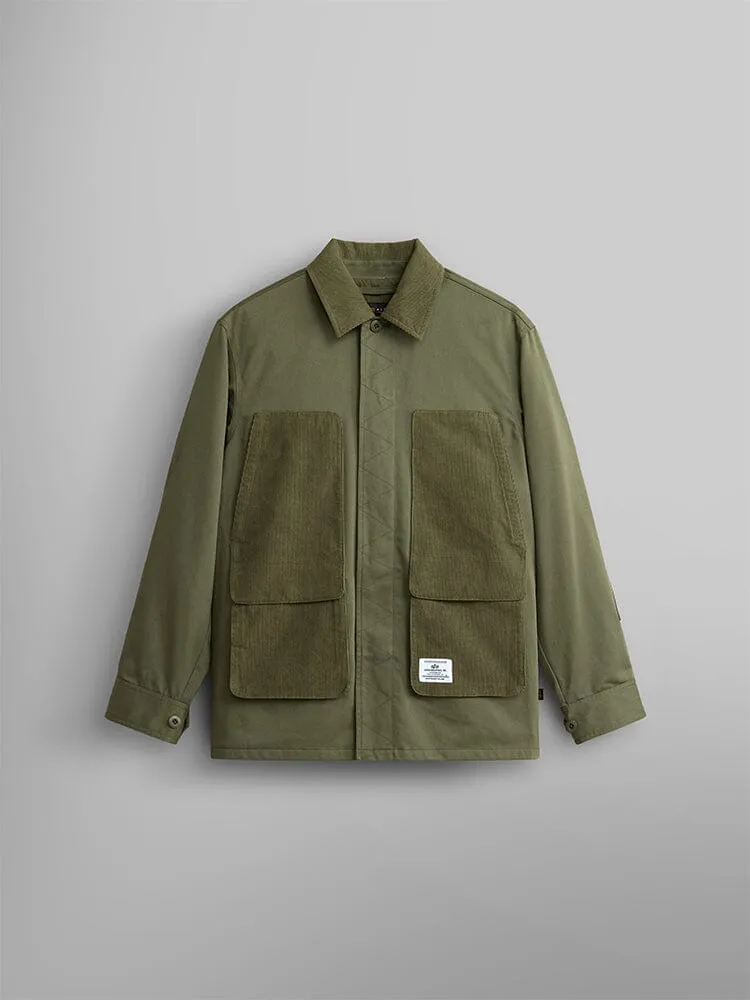 CORDUROY PANEL JACKET