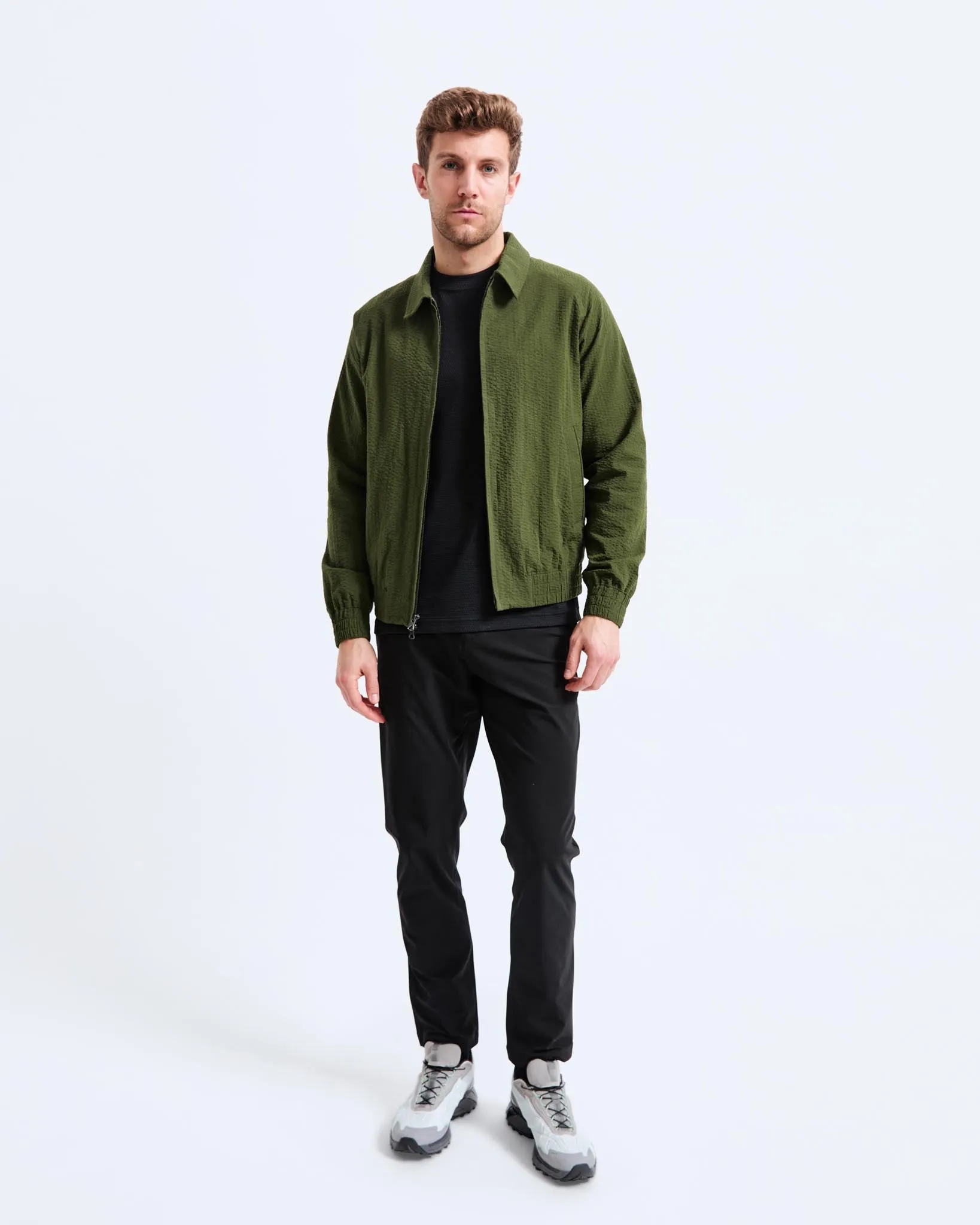 Cotton Seersucker Terrace Jacket