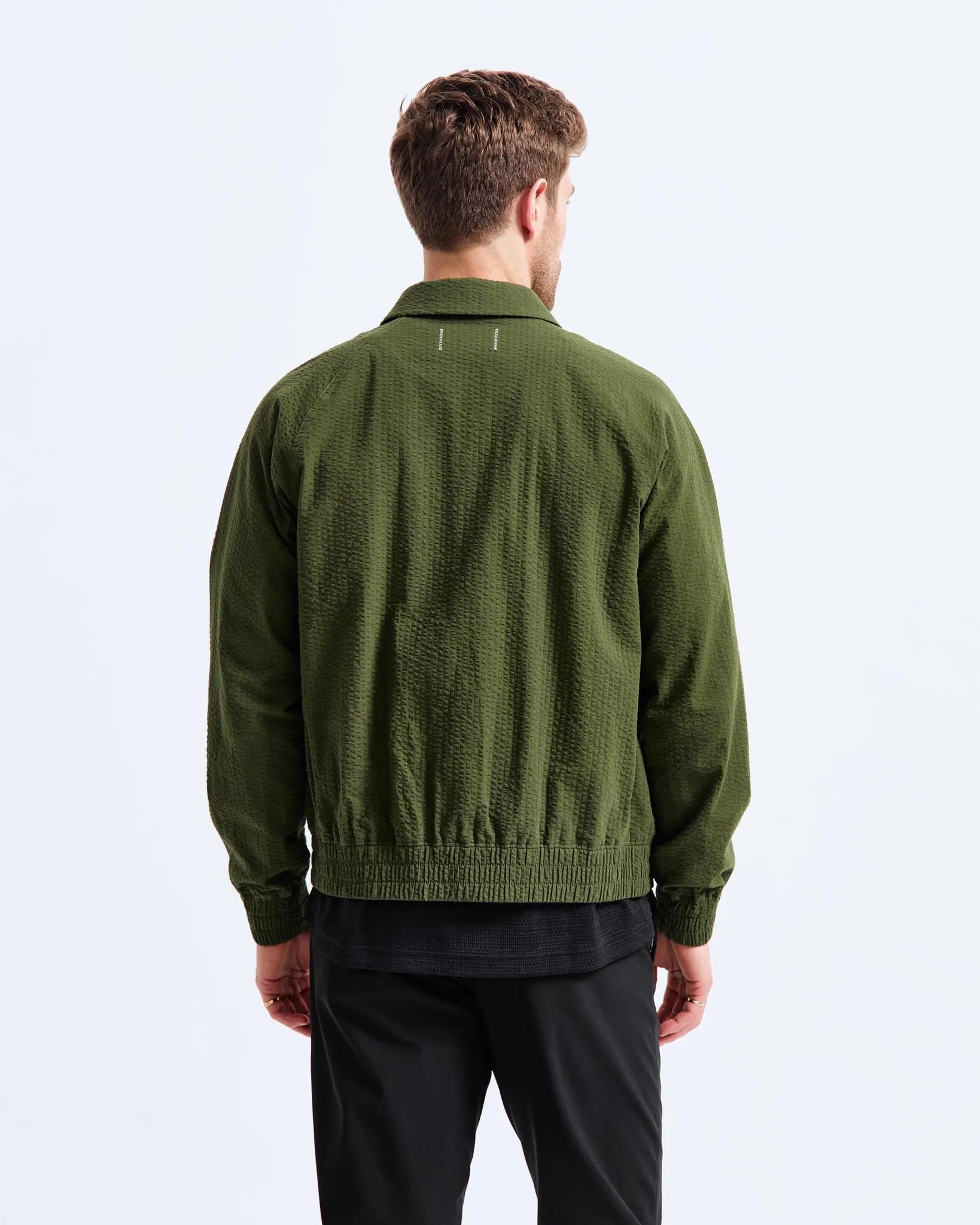 Cotton Seersucker Terrace Jacket