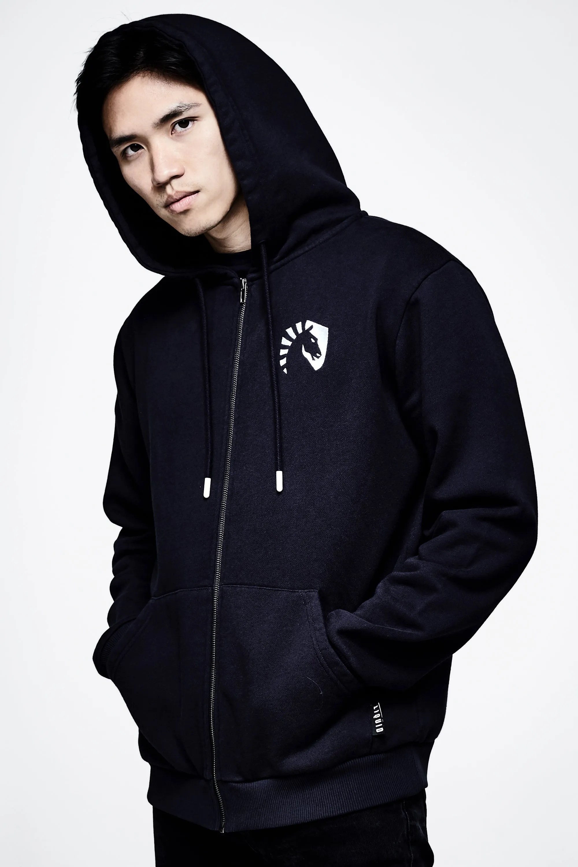 CREST ZIP UP HOODIE