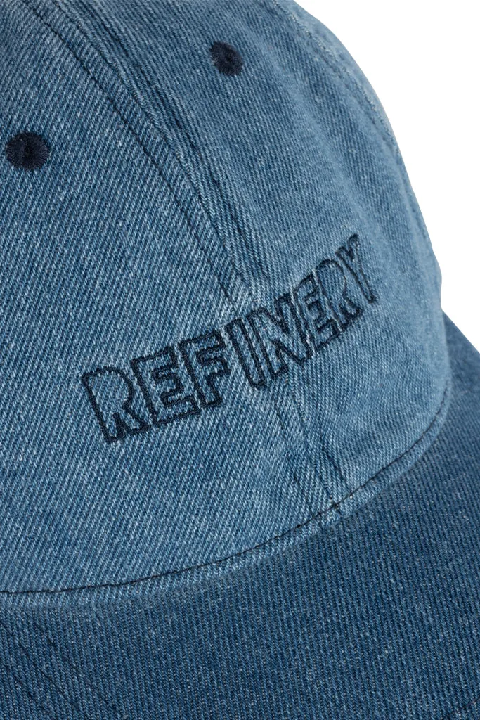 Denim Baseball Cap _ 148839 _ Blue Denim