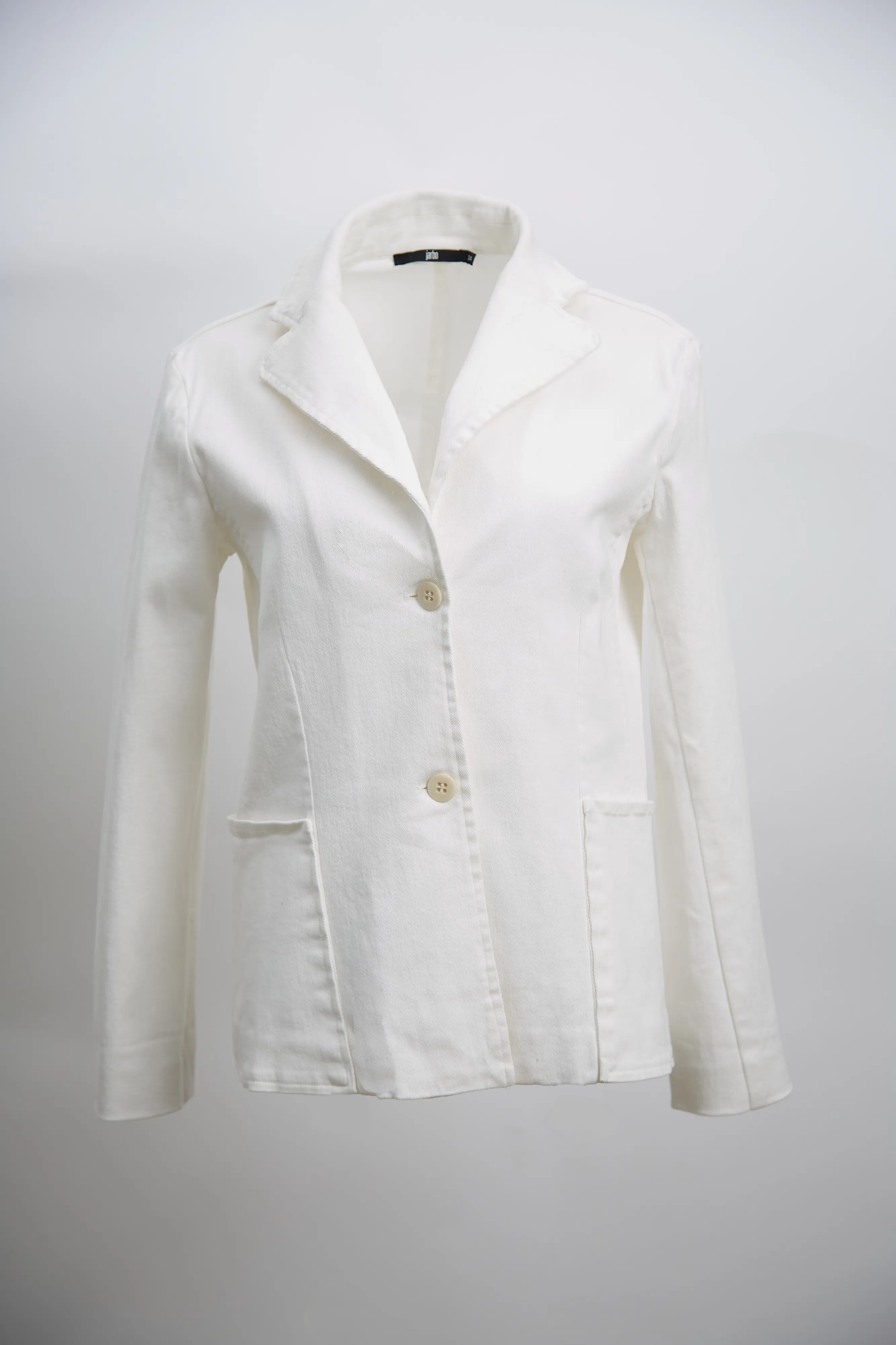 DOVE BLAZER IN COTTON STRETCH TWILL