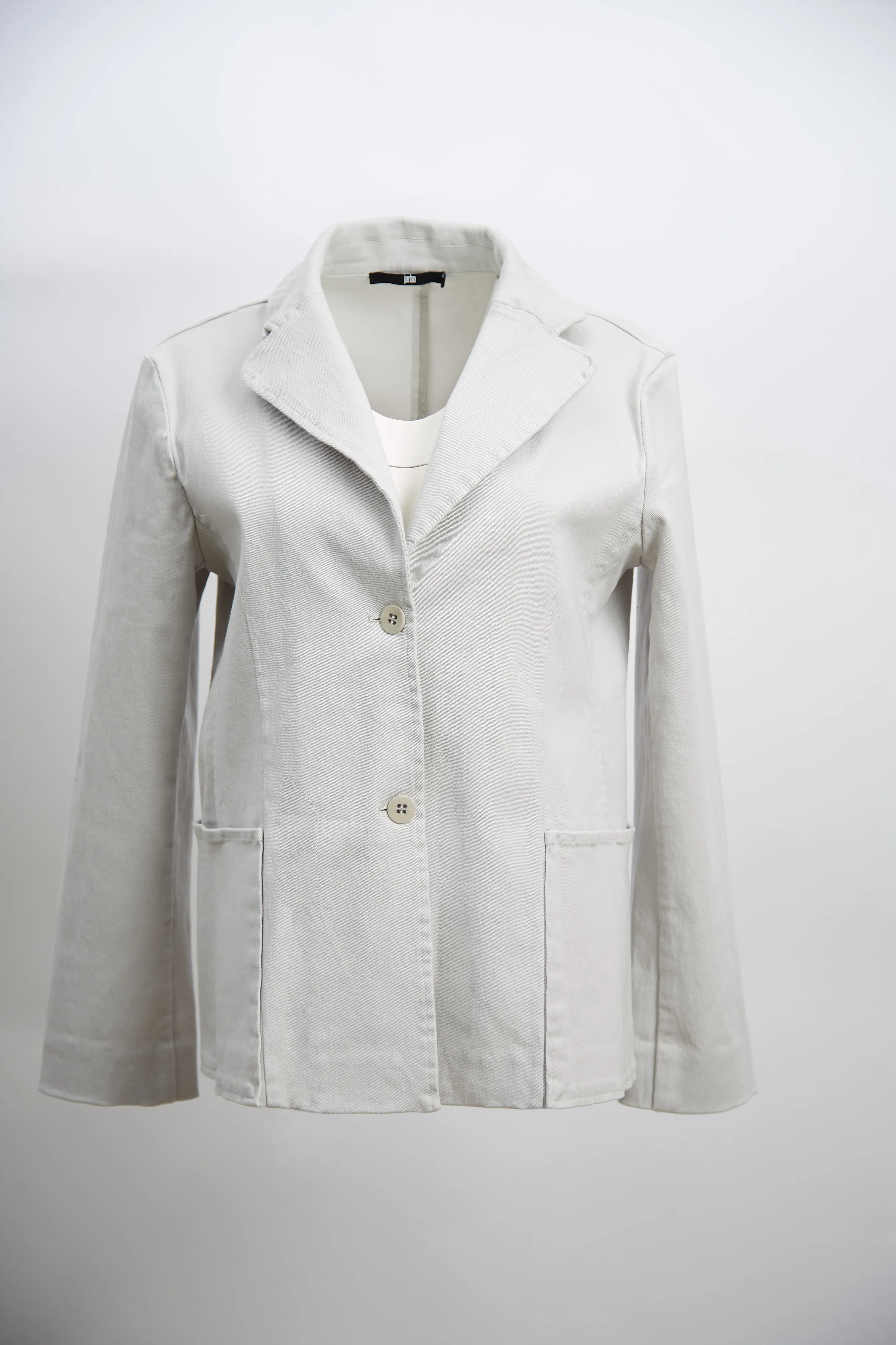 DOVE BLAZER IN COTTON STRETCH TWILL