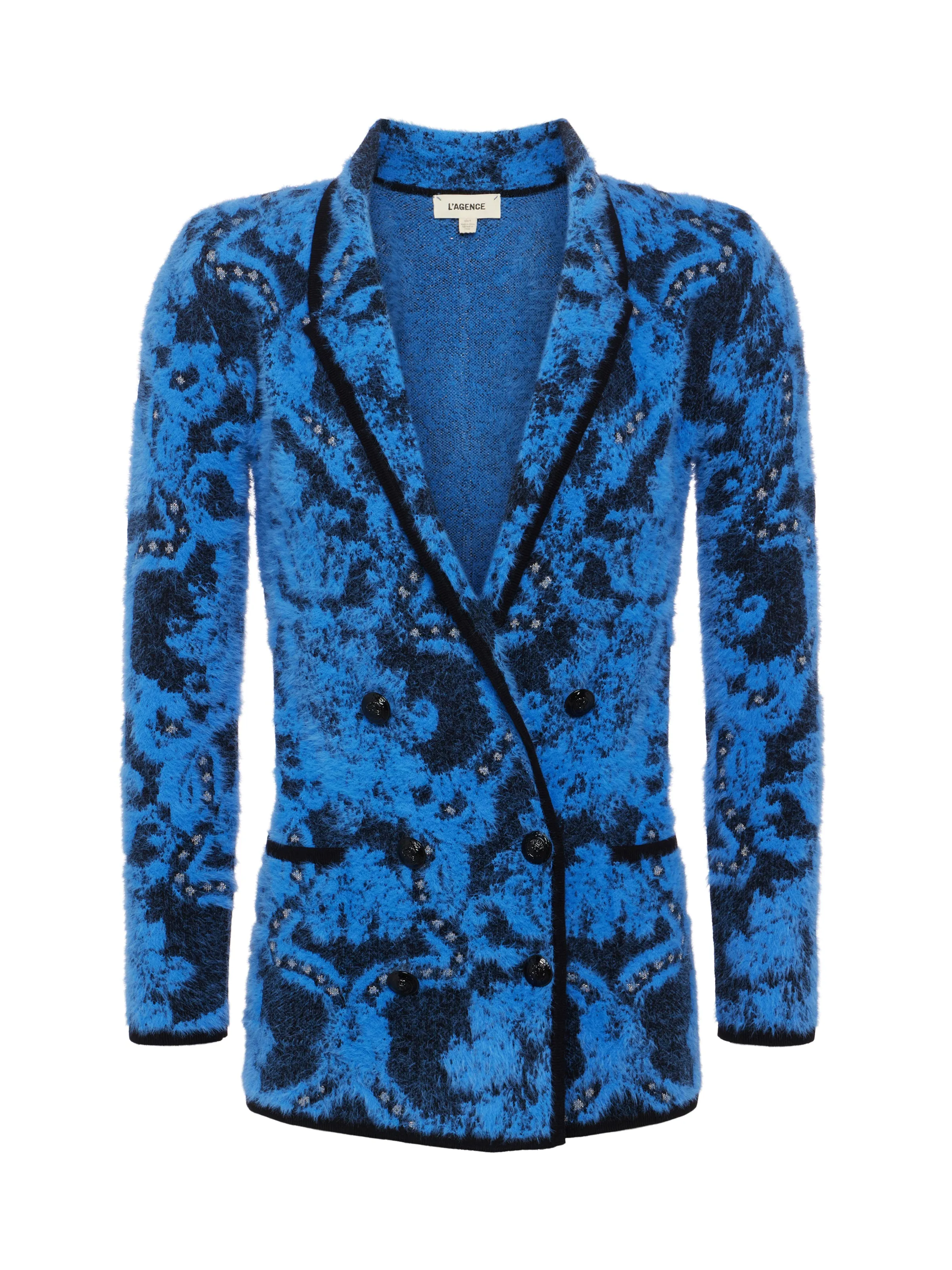 Eileen Jacquard Knit Blazer