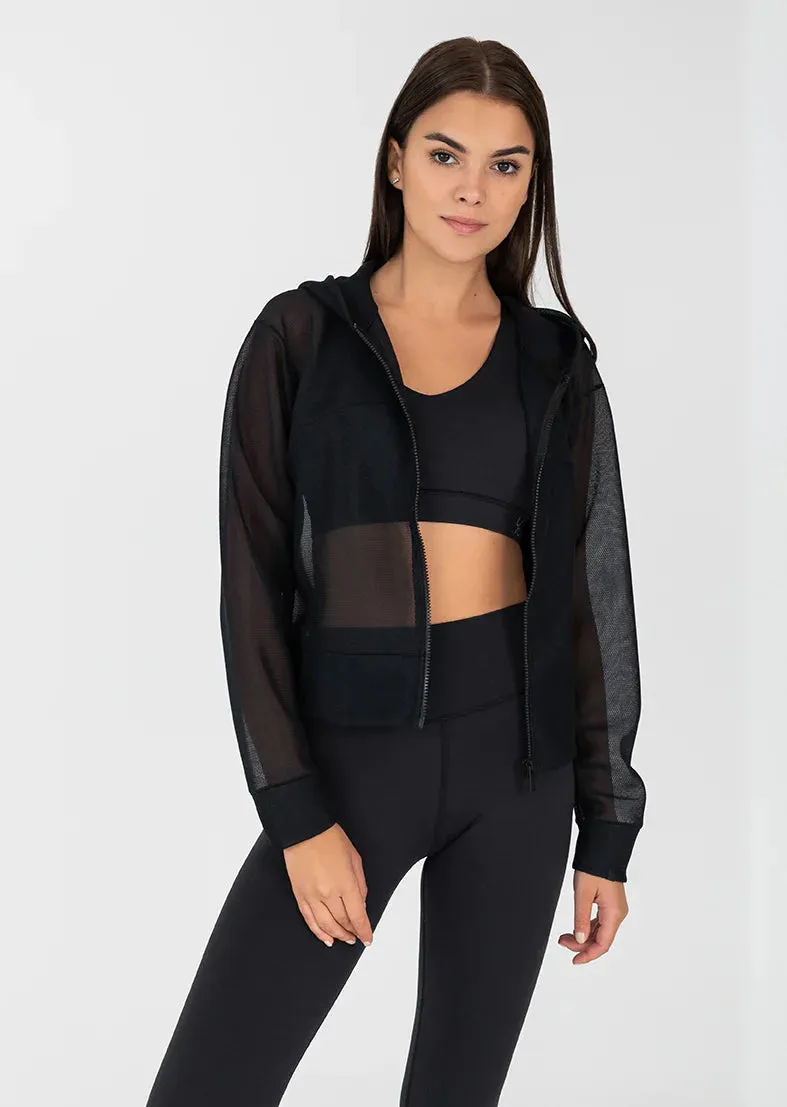 Elevate Spacer Jacket Black