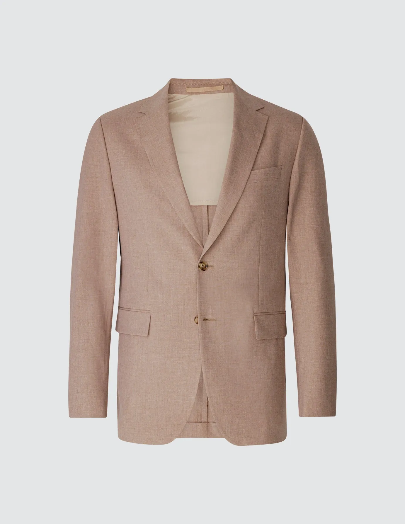 Essential Blazer Dusty Lilac Melange Regular