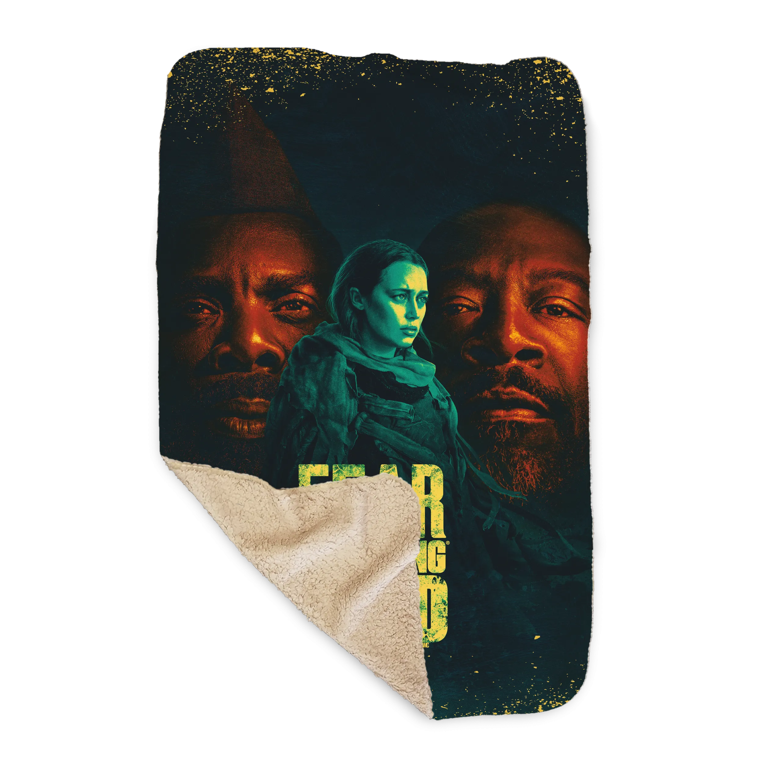 Fear The Walking Dead Season 7B Key Art Sherpa Blanket