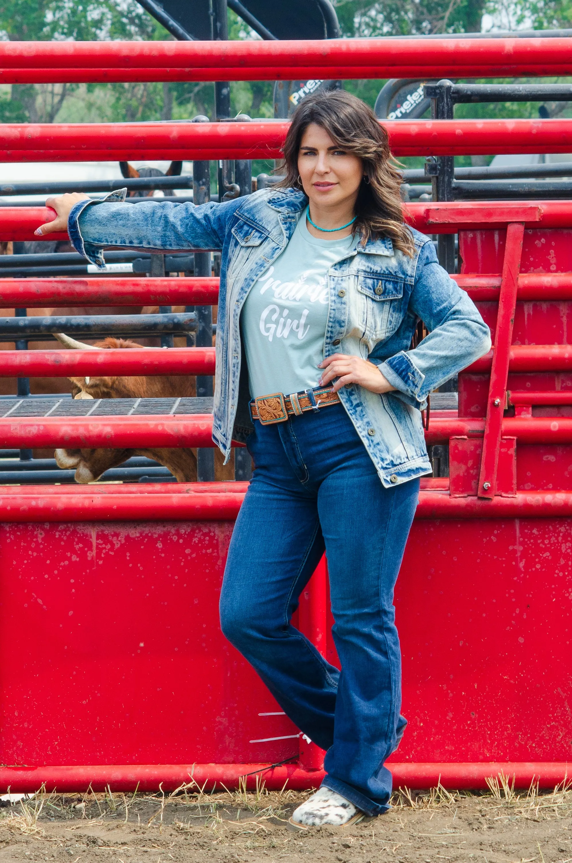 Fringed Denim Jacket