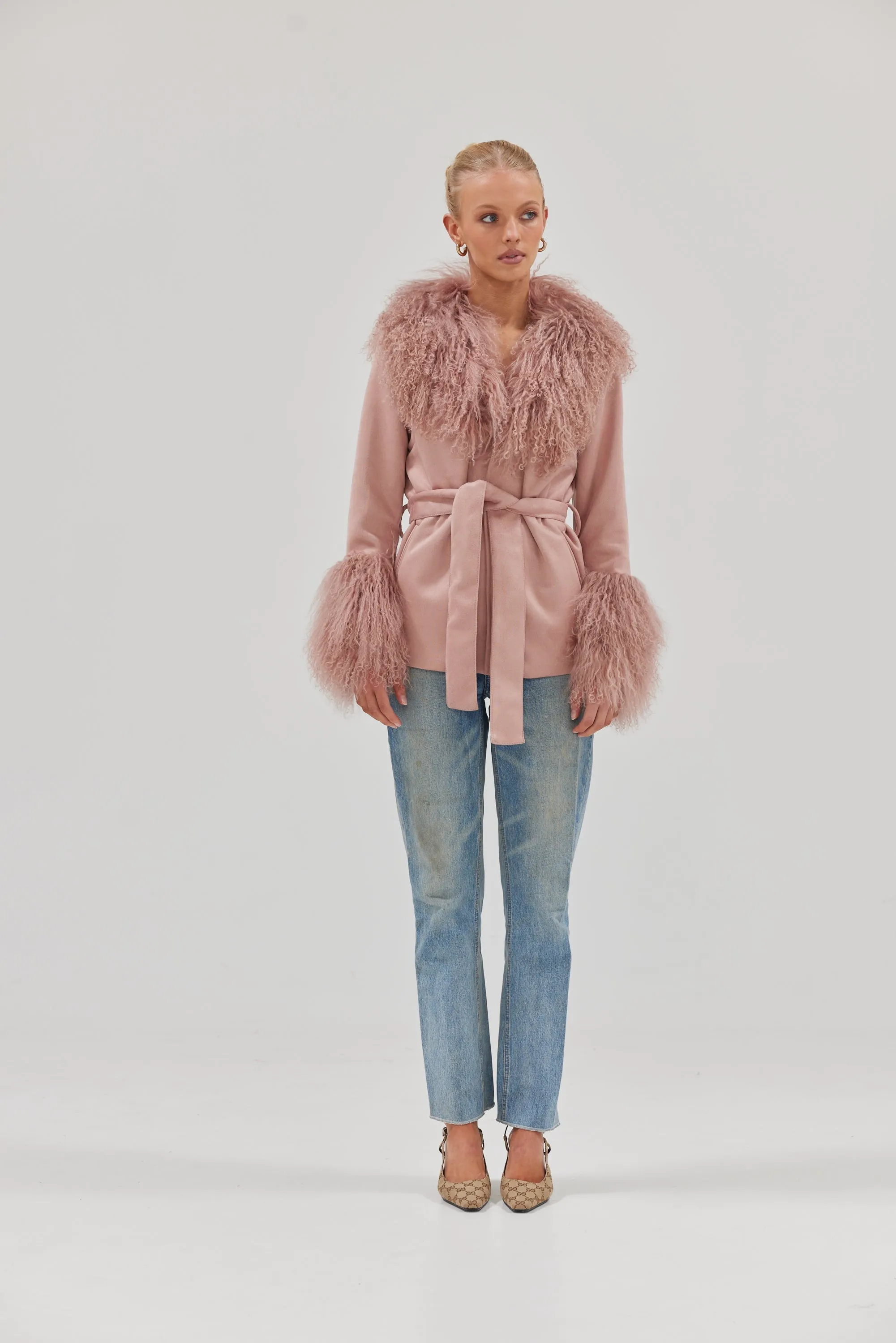 Gigi Jacket - Dusty Pink