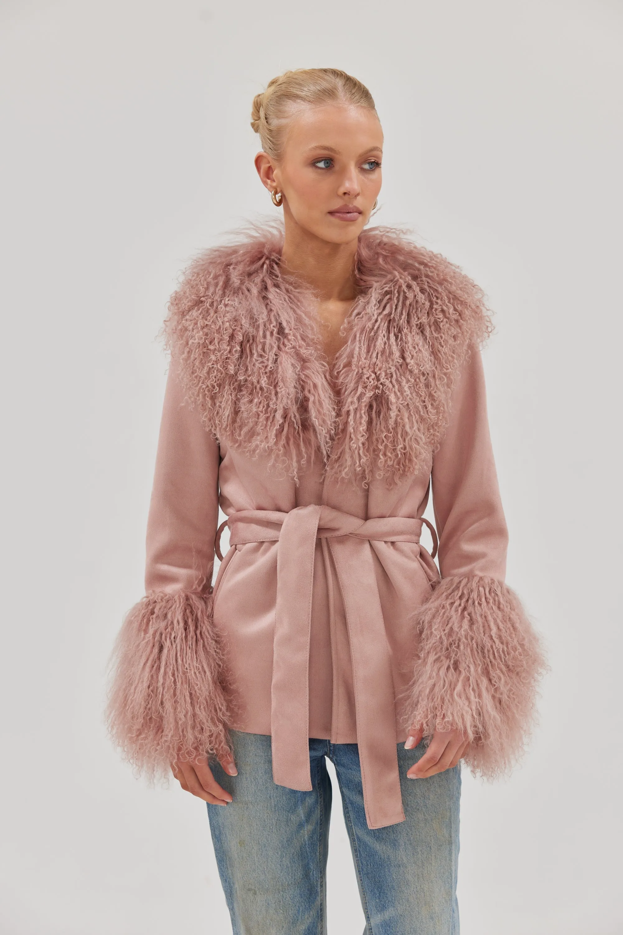 Gigi Jacket - Dusty Pink