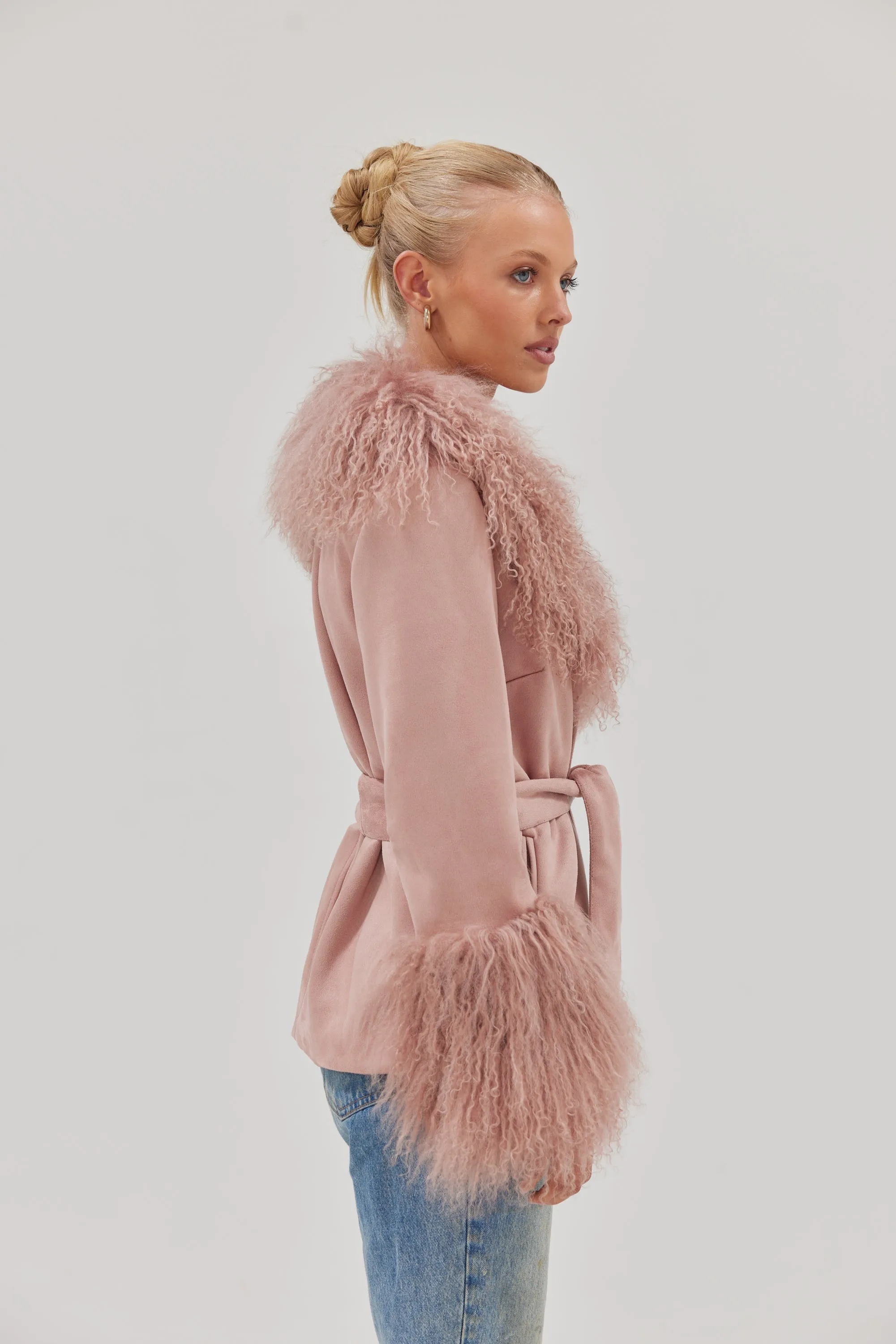 Gigi Jacket - Dusty Pink