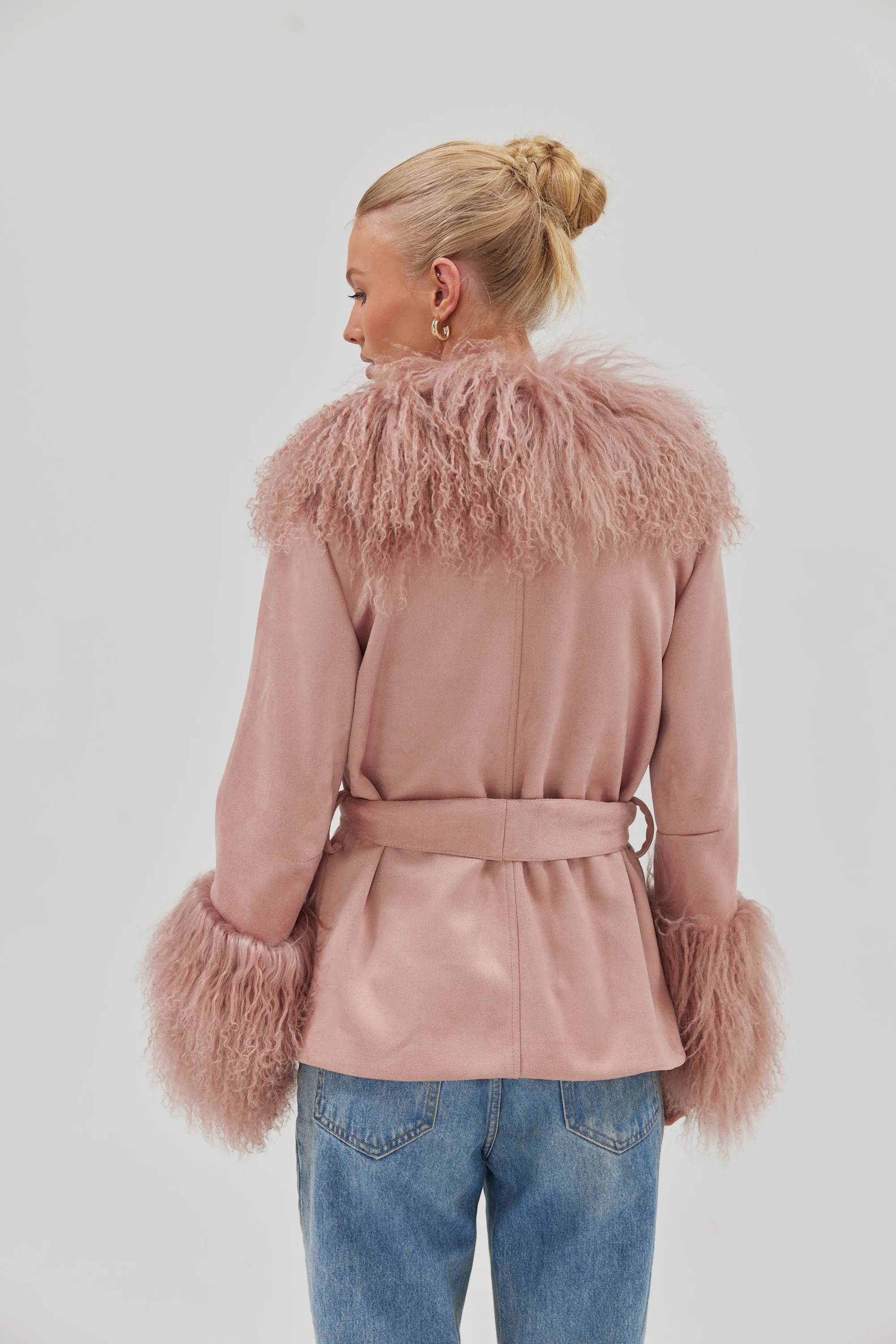 Gigi Jacket - Dusty Pink